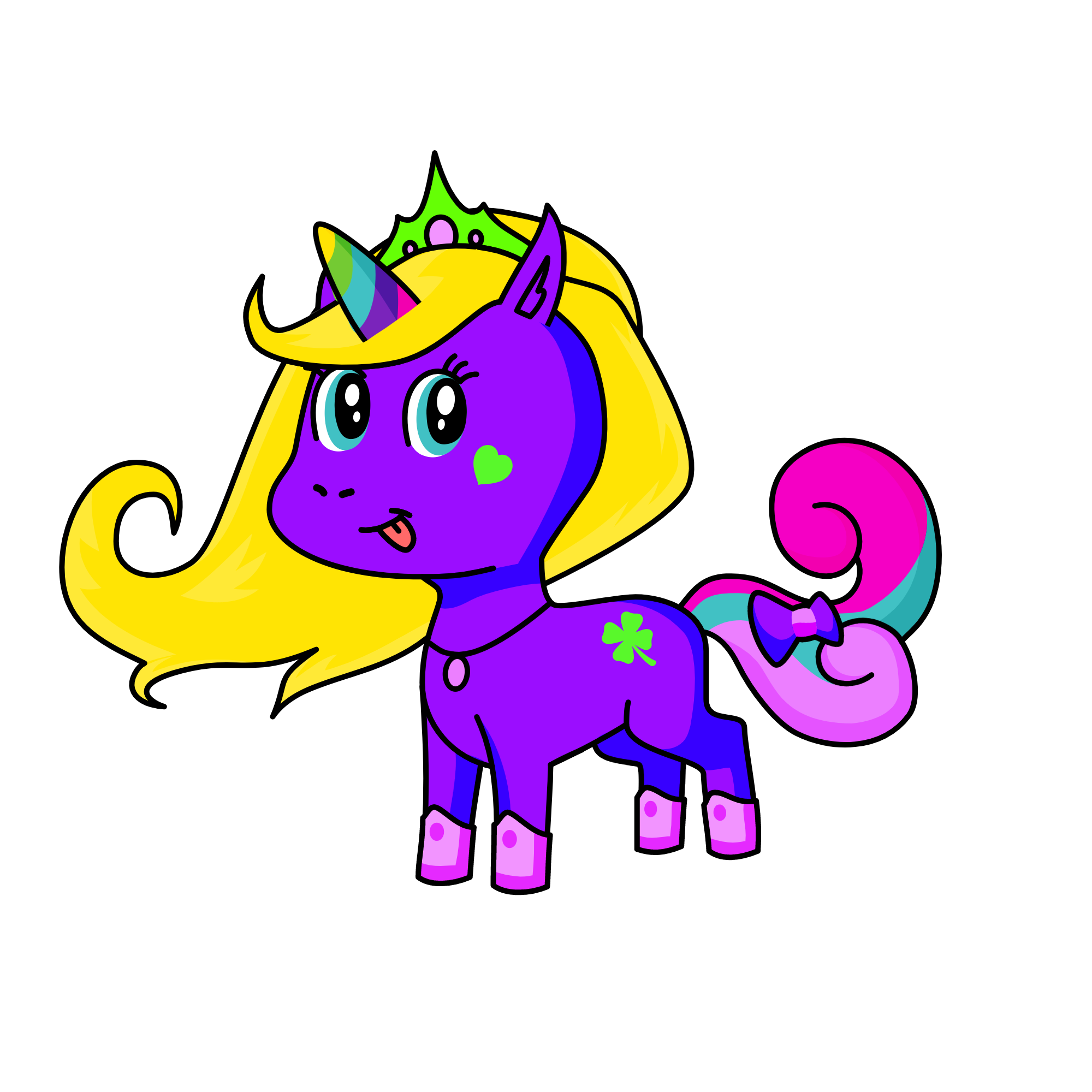 Sparkle, the unicorn