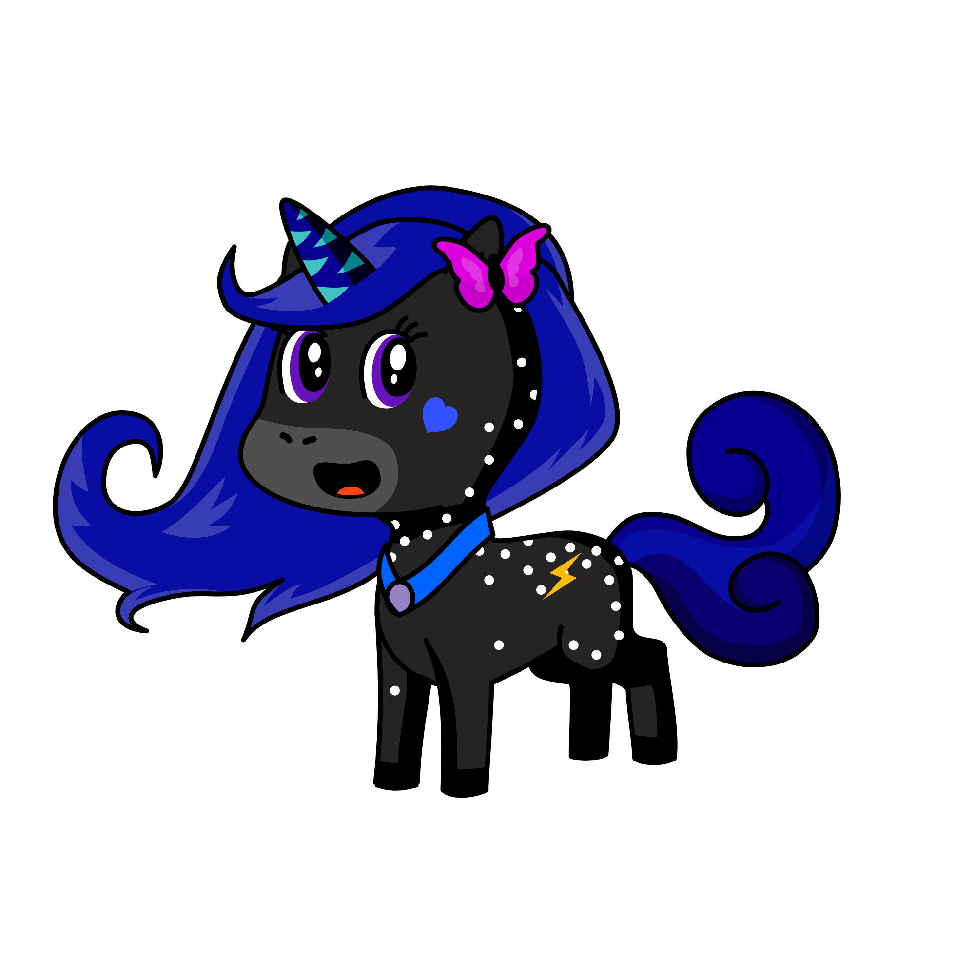 Sky, the unicorn
