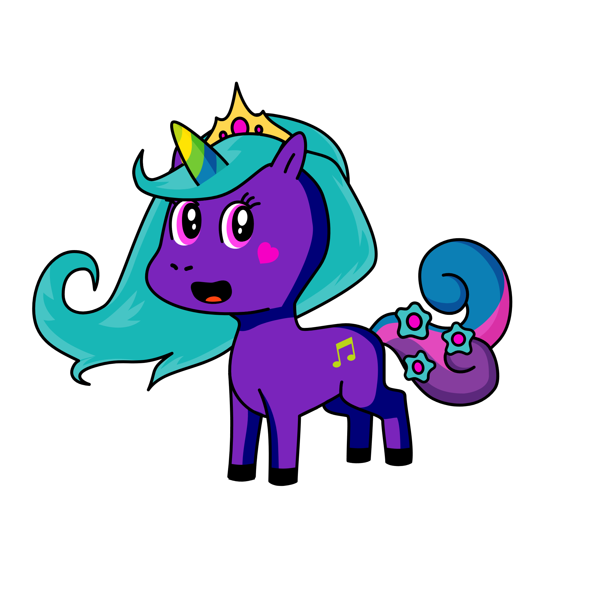 LAUMA, the unicorn
