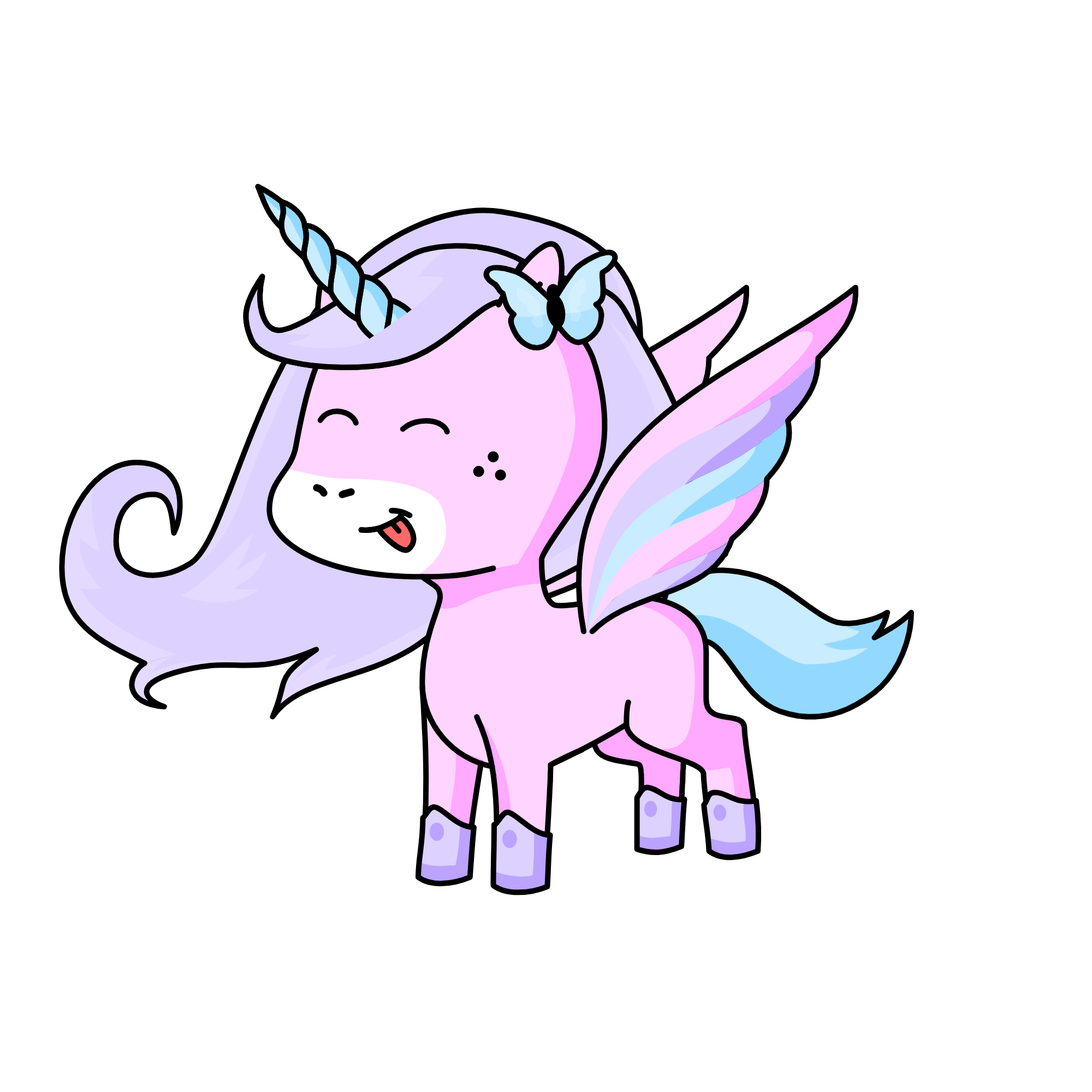 Mugdha, the unicorn