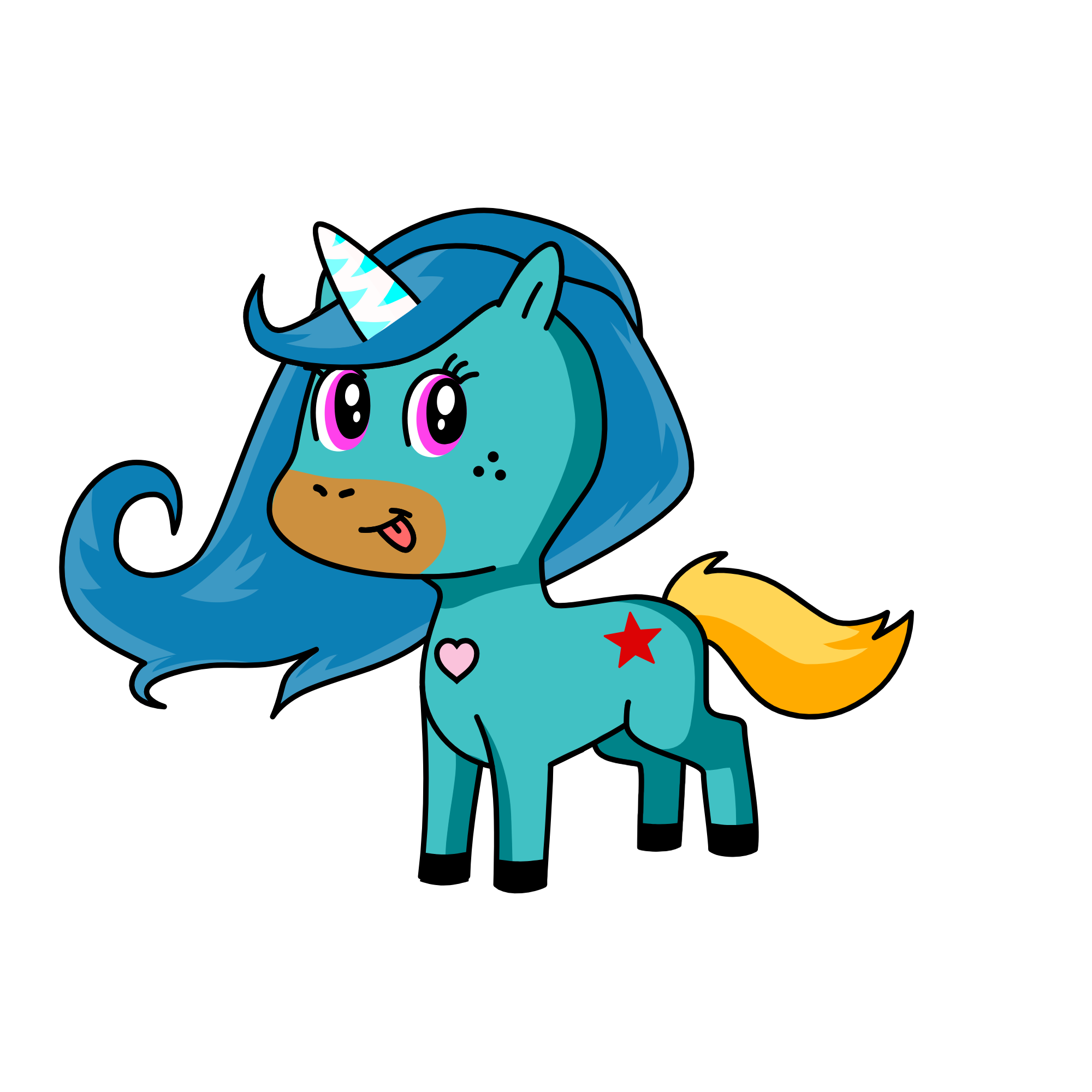 ocean, the unicorn