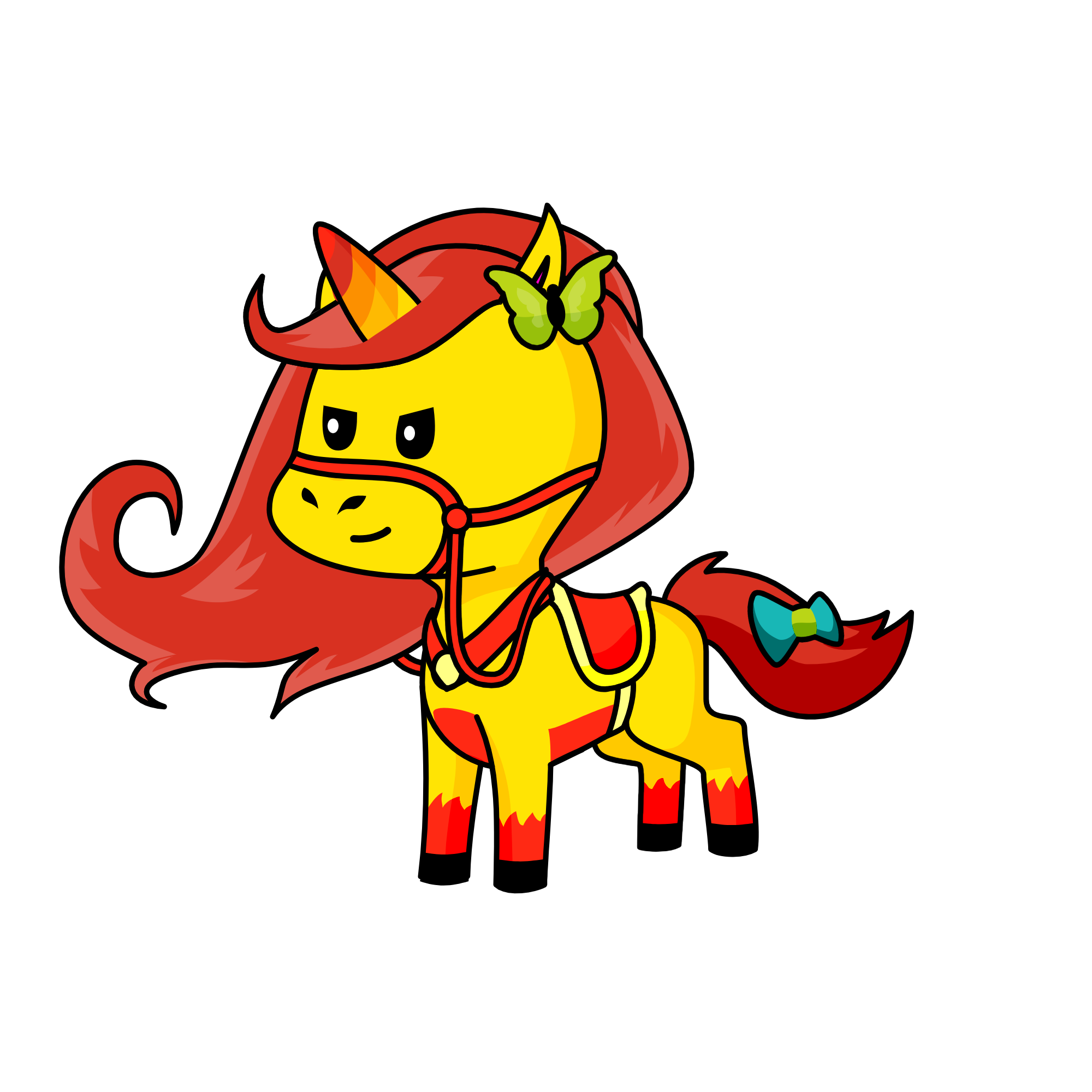 cinders, the unicorn
