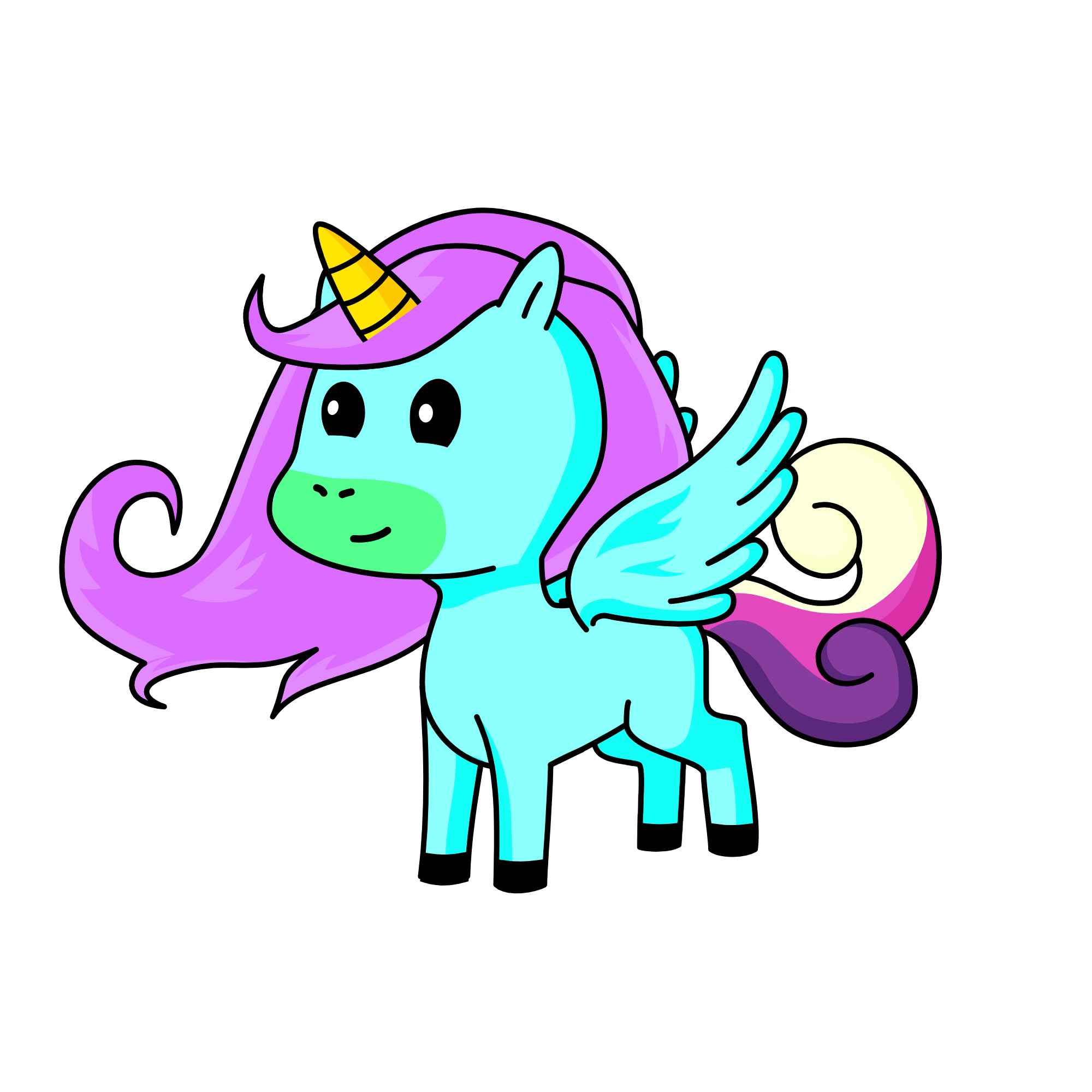 human hurricane, the unicorn