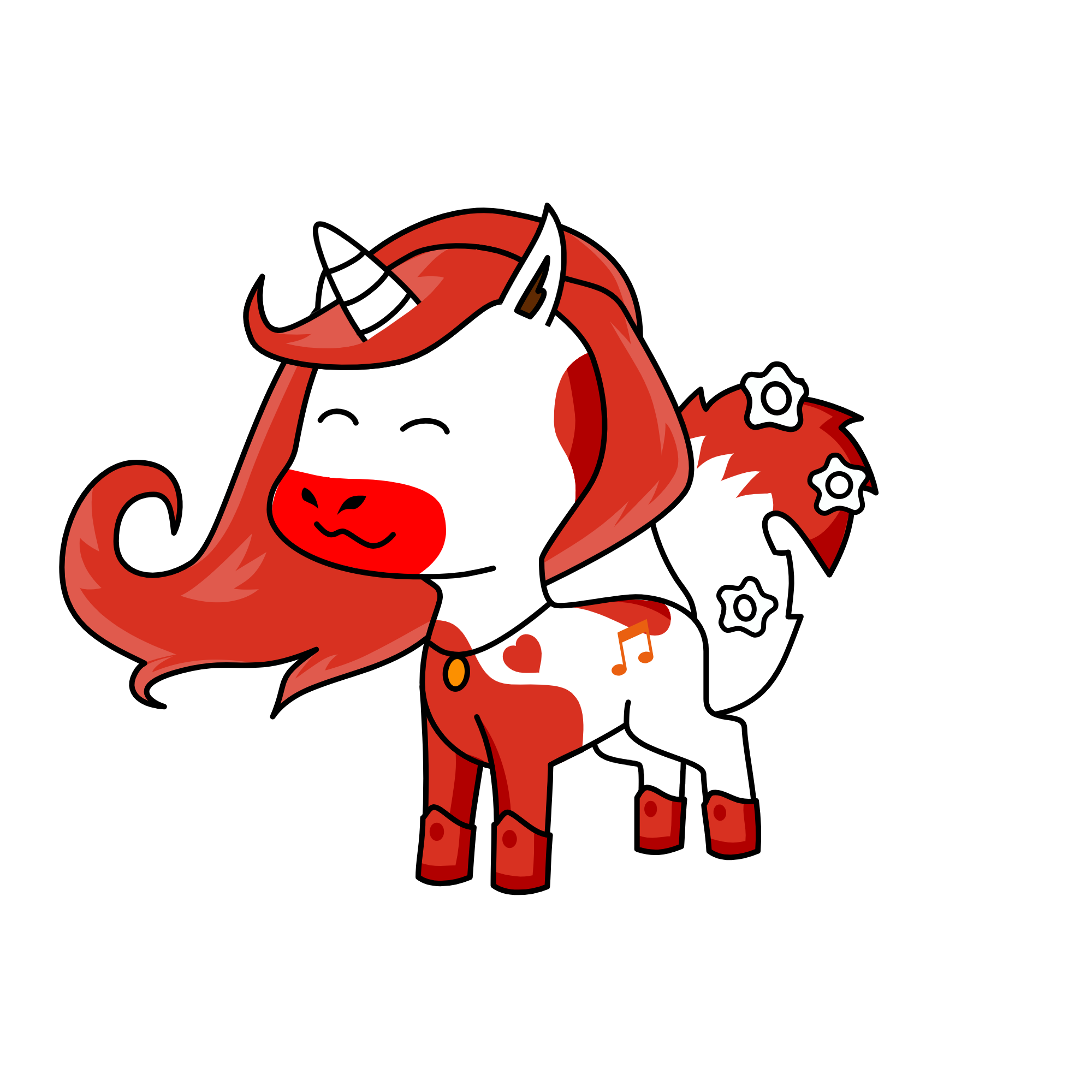 Christmas Eve, the unicorn