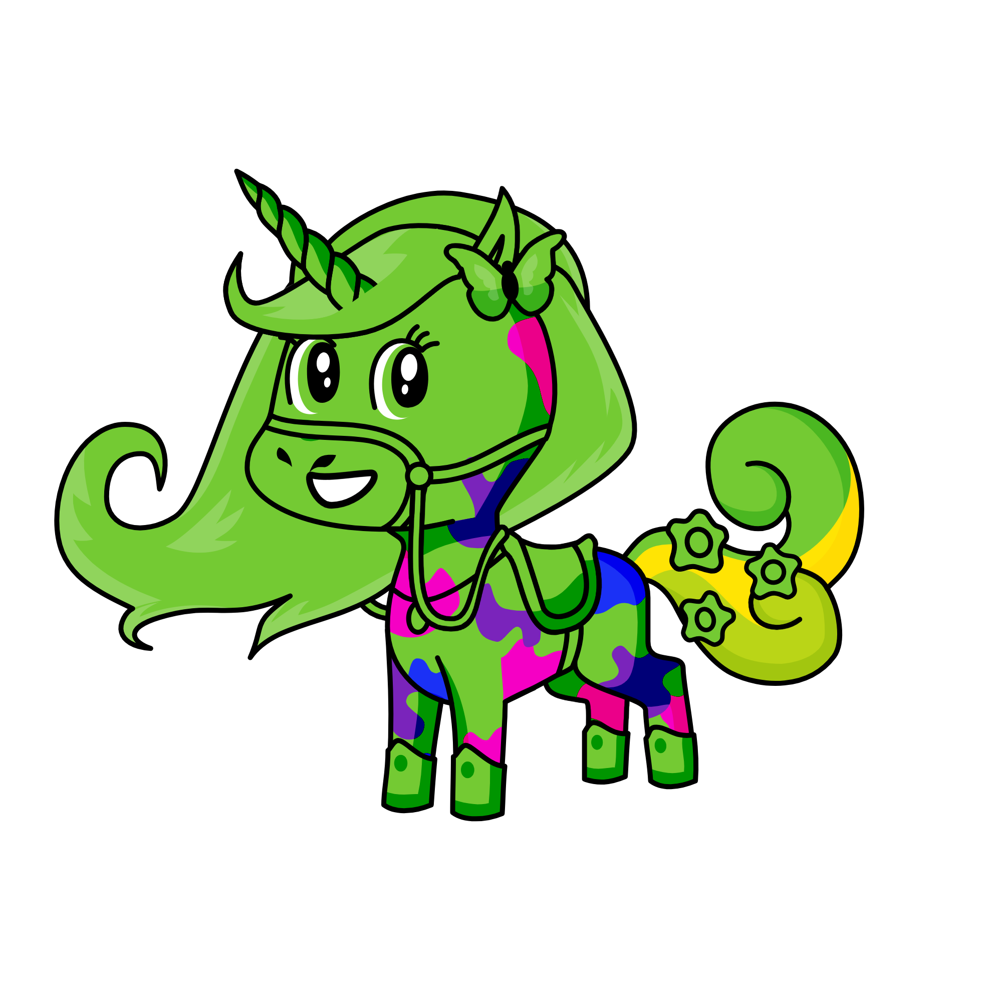 tree, the unicorn