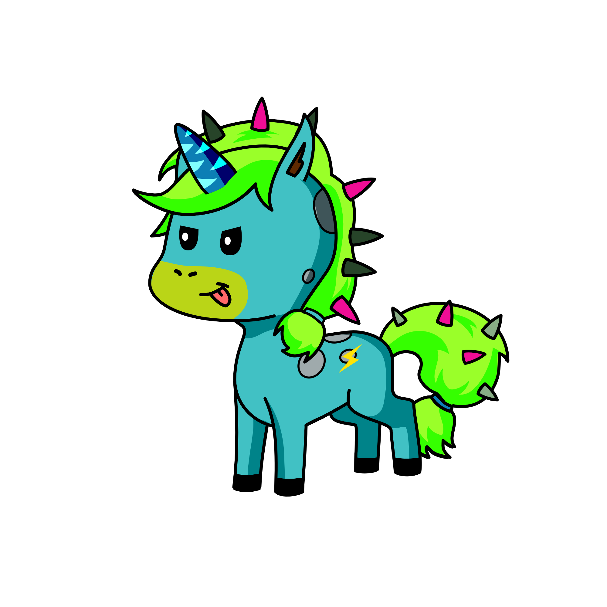 cresta, the unicorn