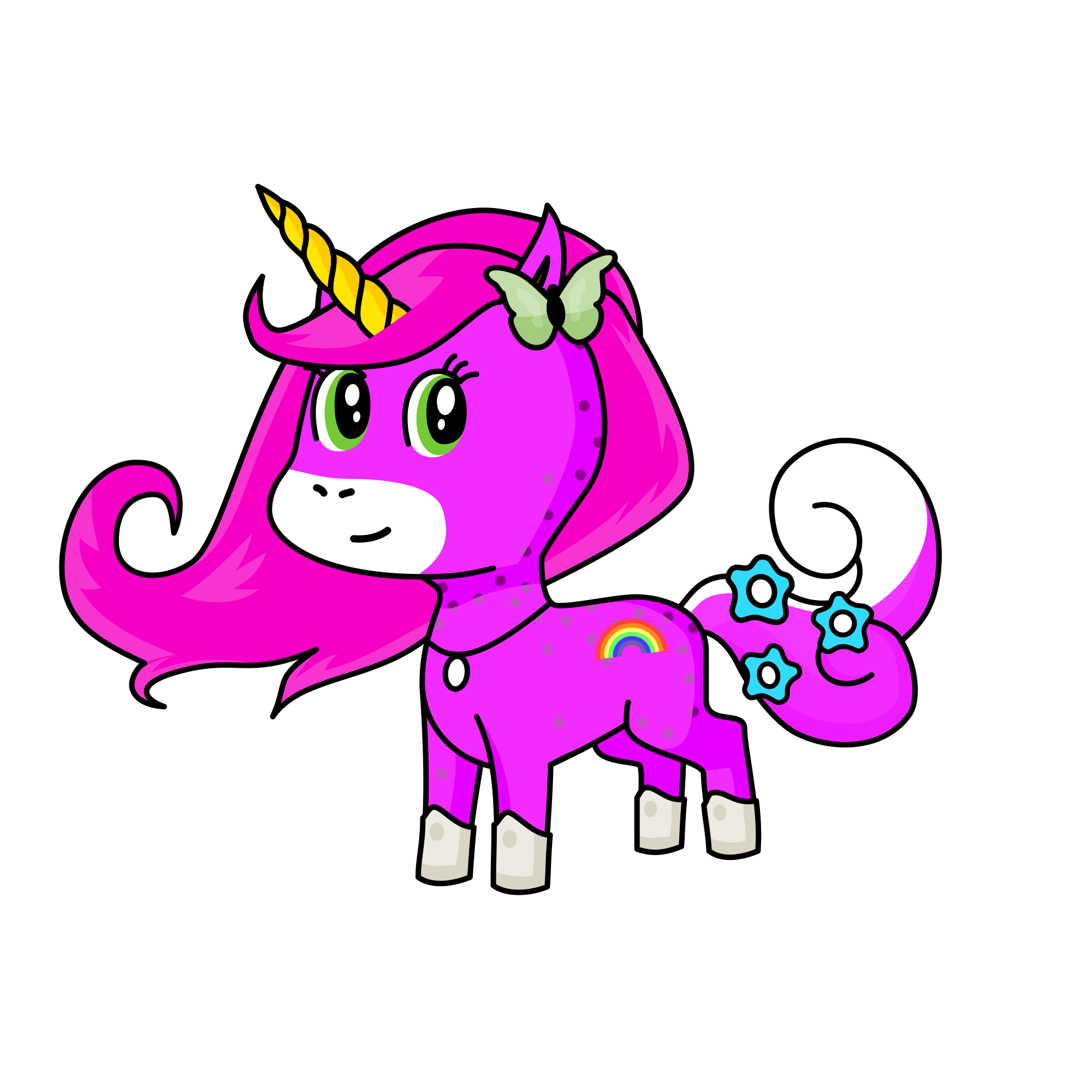 Olí , the unicorn