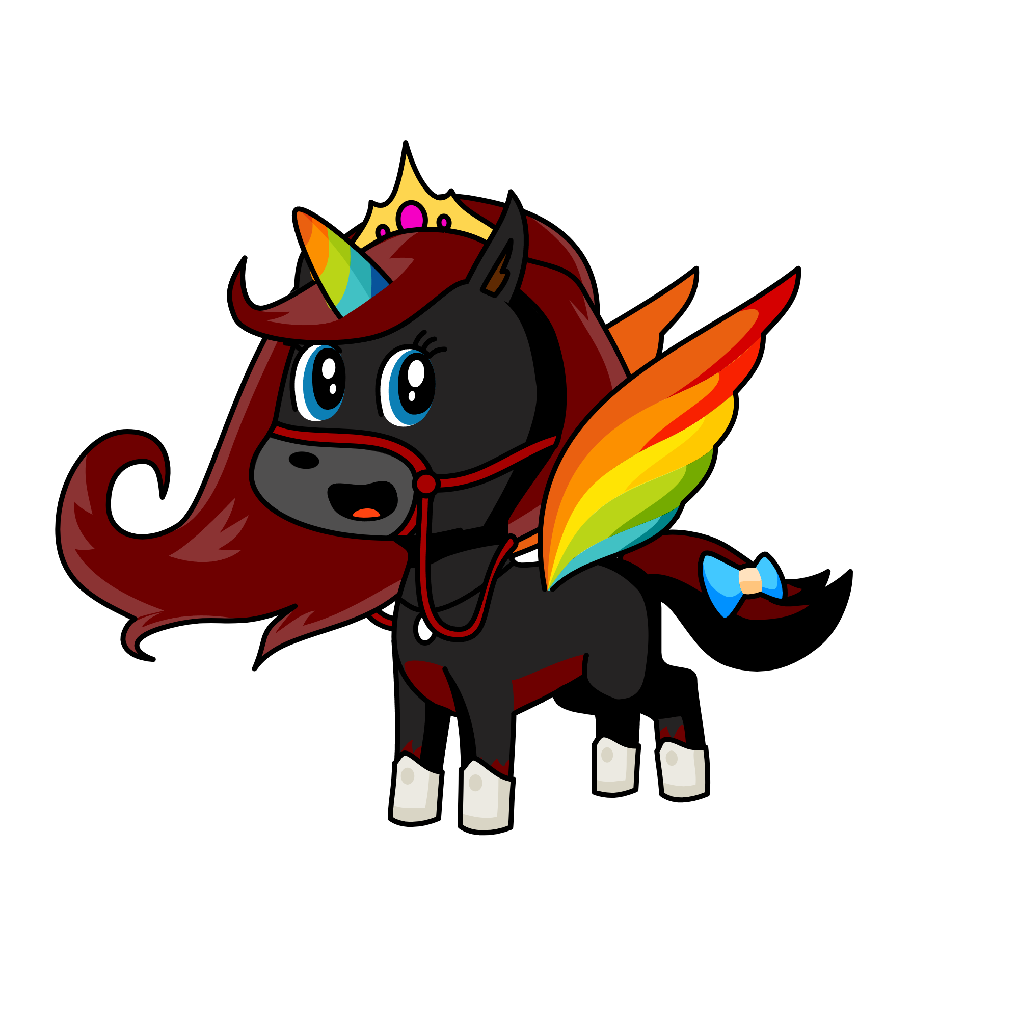 The Blackie Quinn, the unicorn