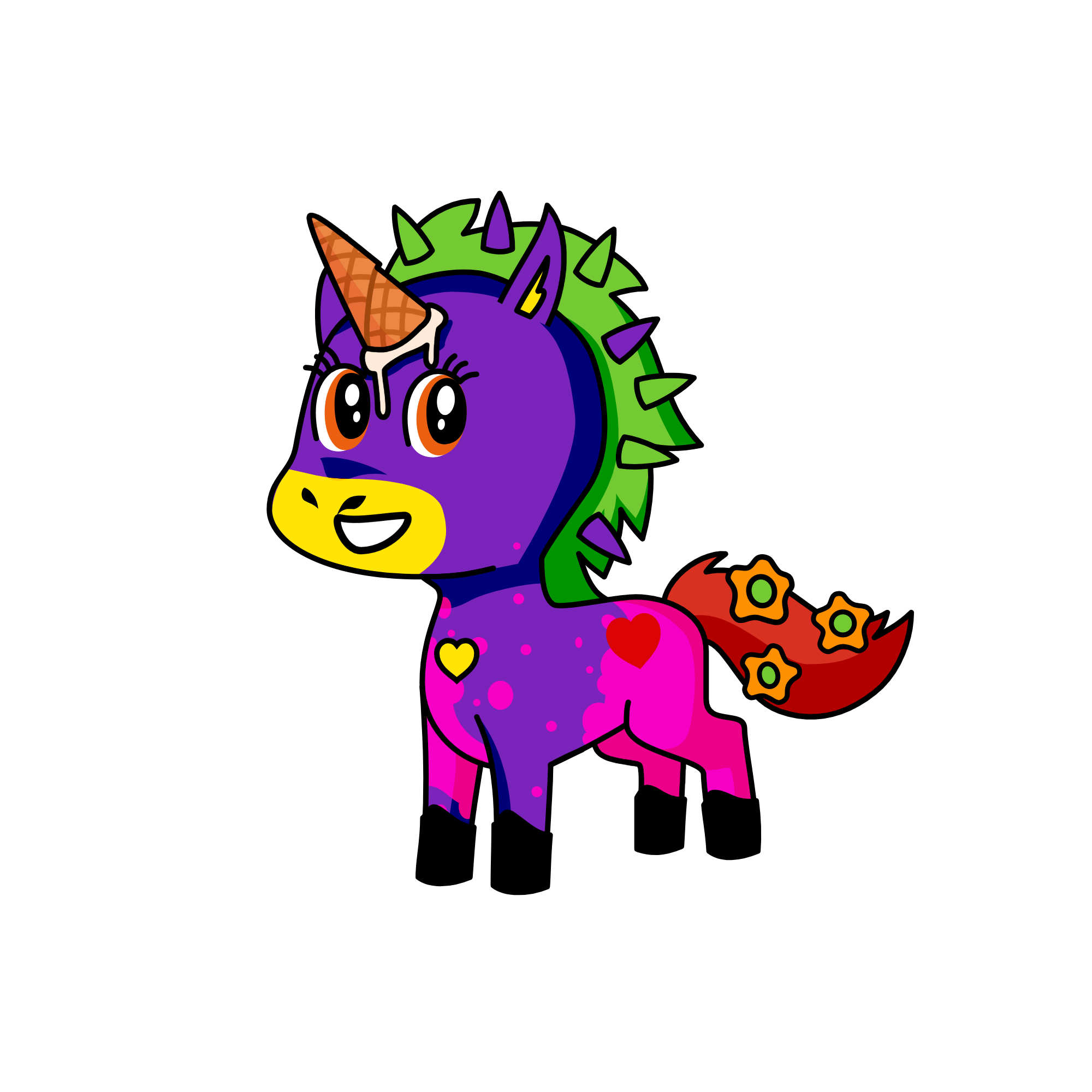 Peyton, the unicorn