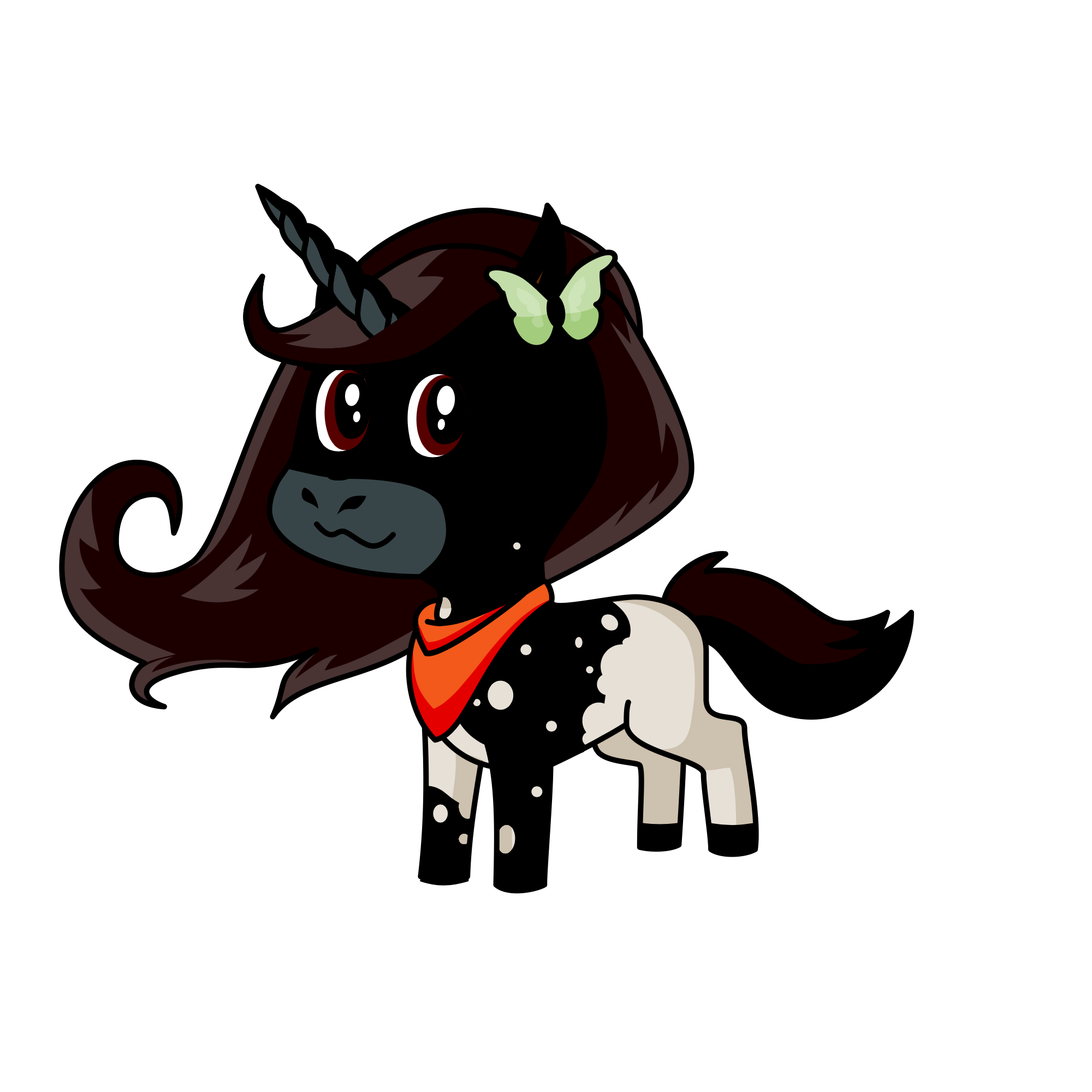 Ravenwisp, the unicorn