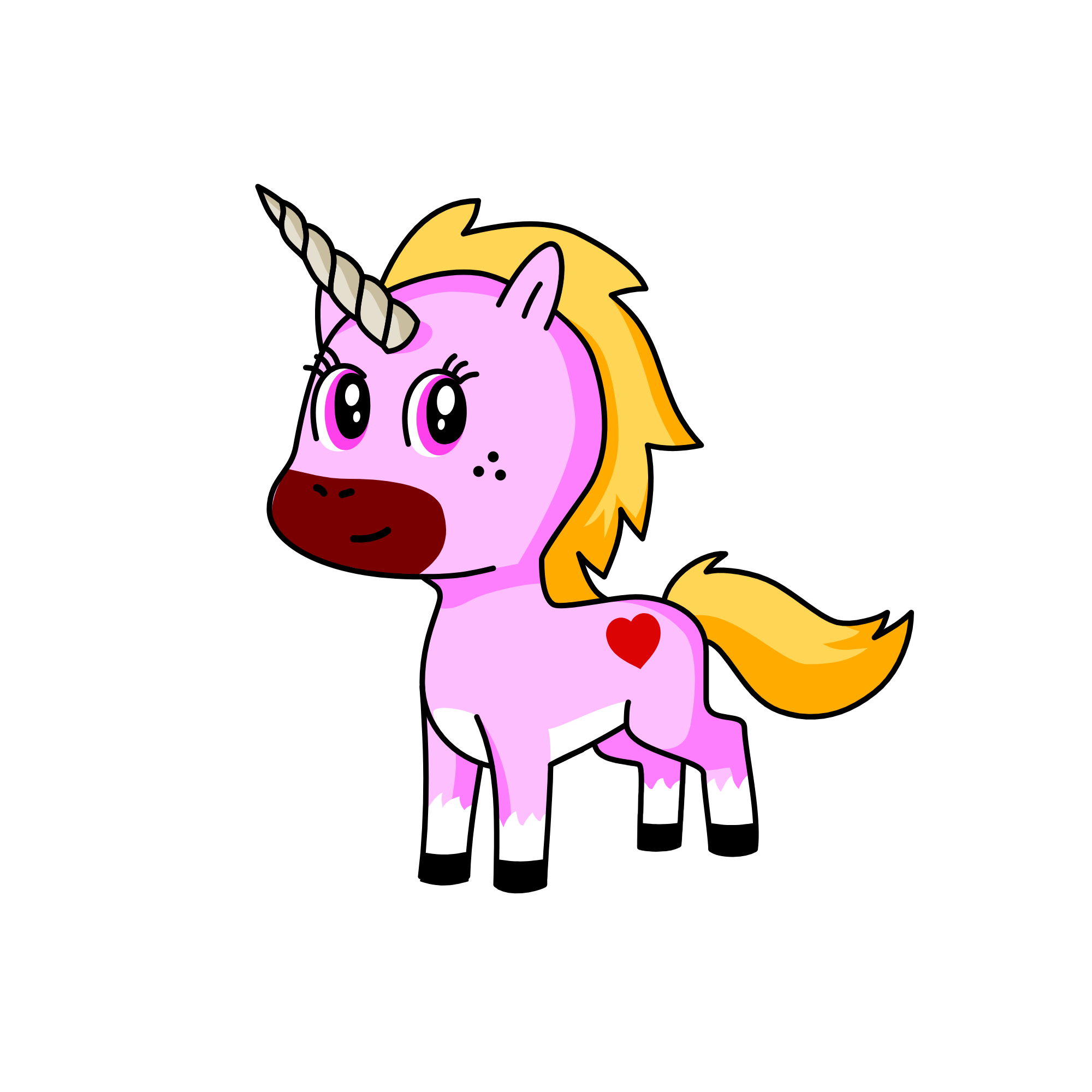 bubbles, the unicorn