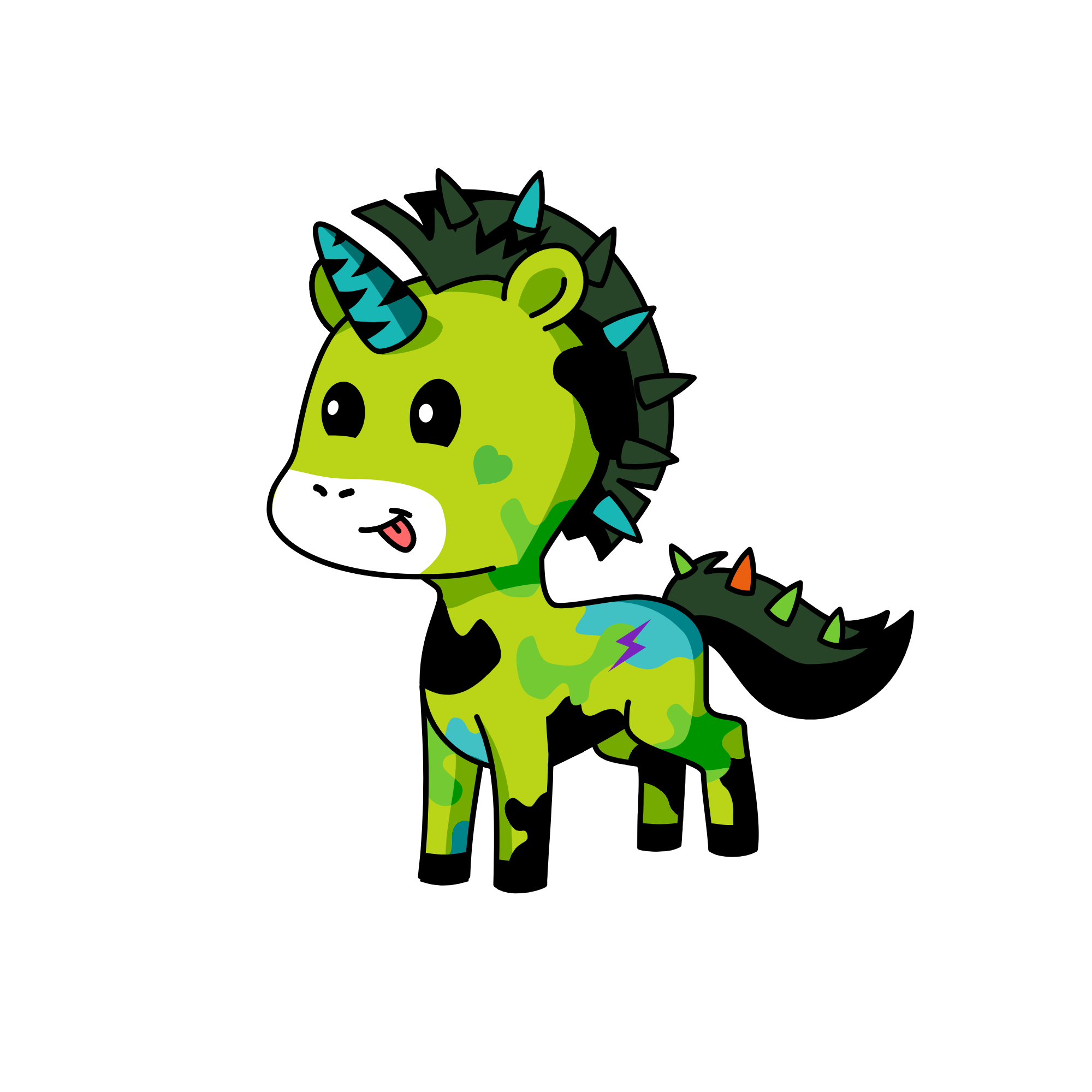 J-J, the unicorn