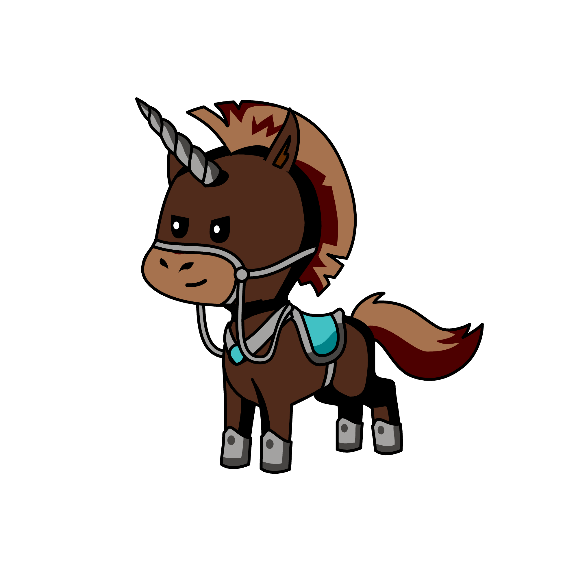 Charge, the unicorn