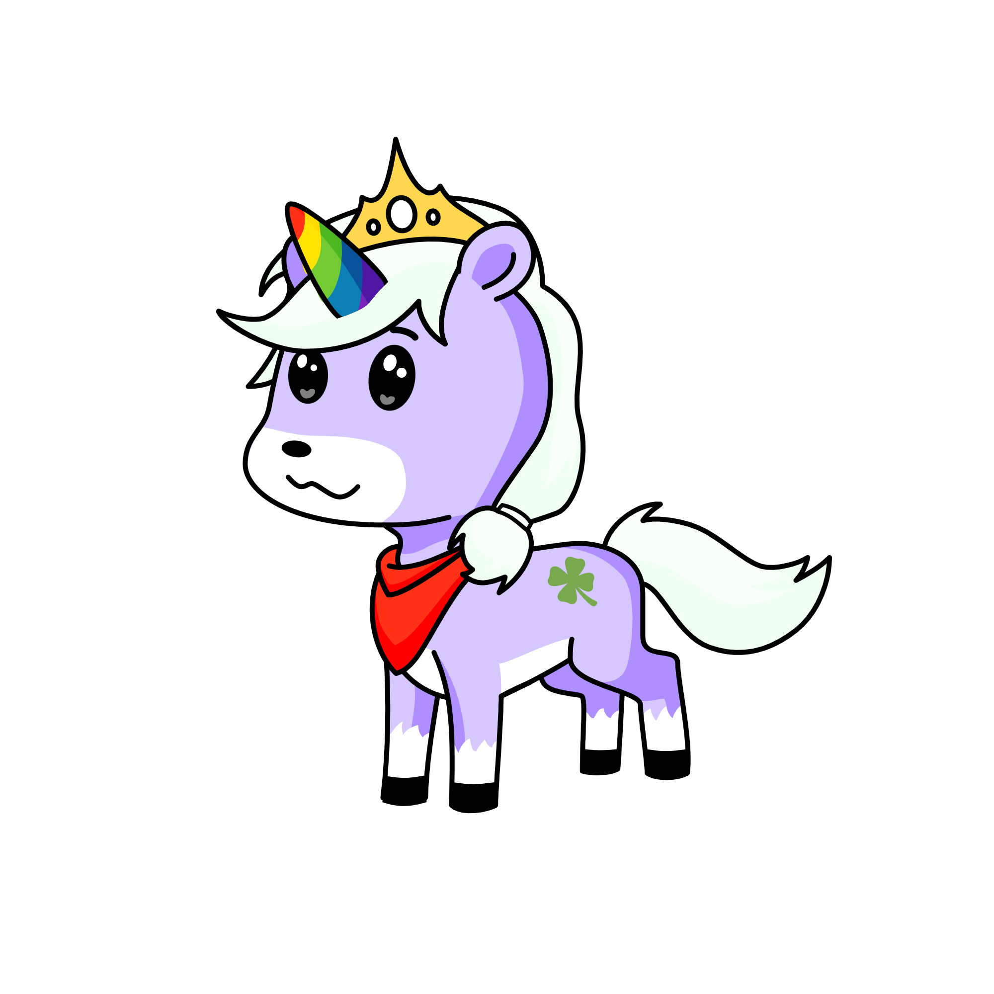 moon, the unicorn