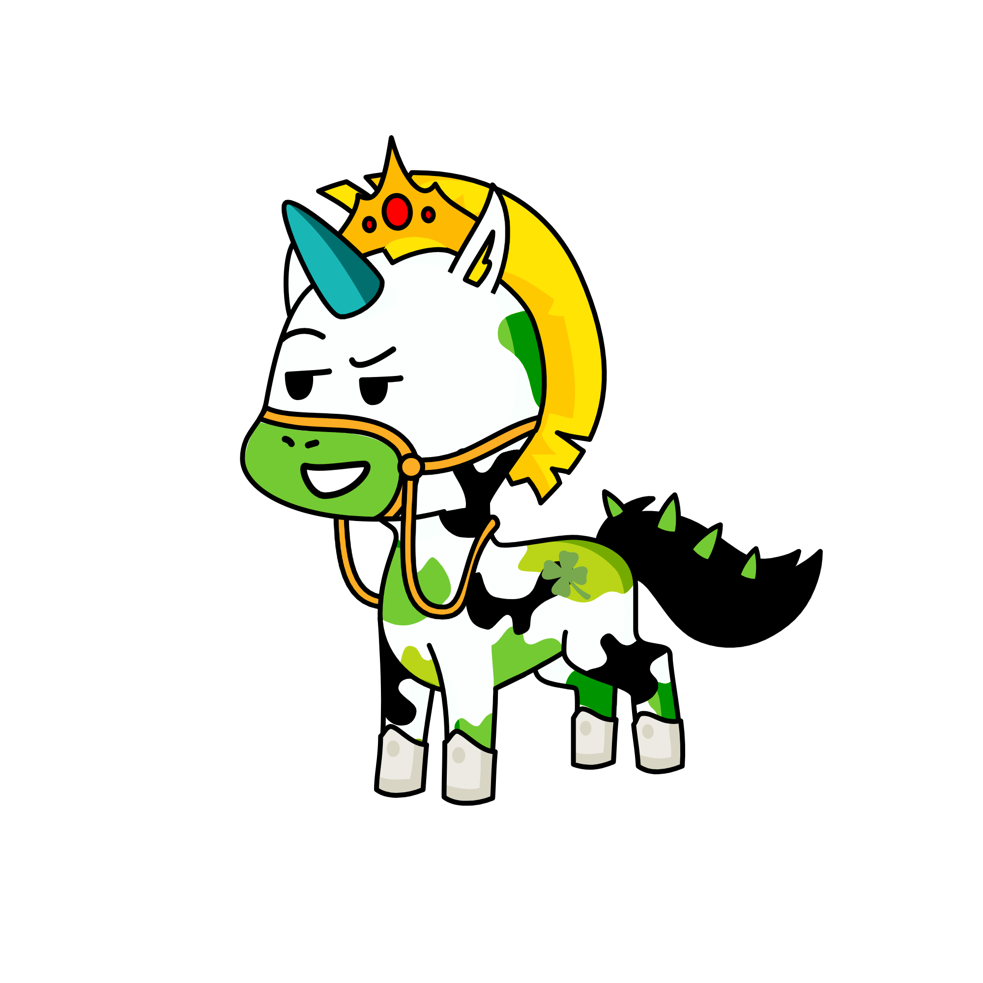 Lucky, the unicorn