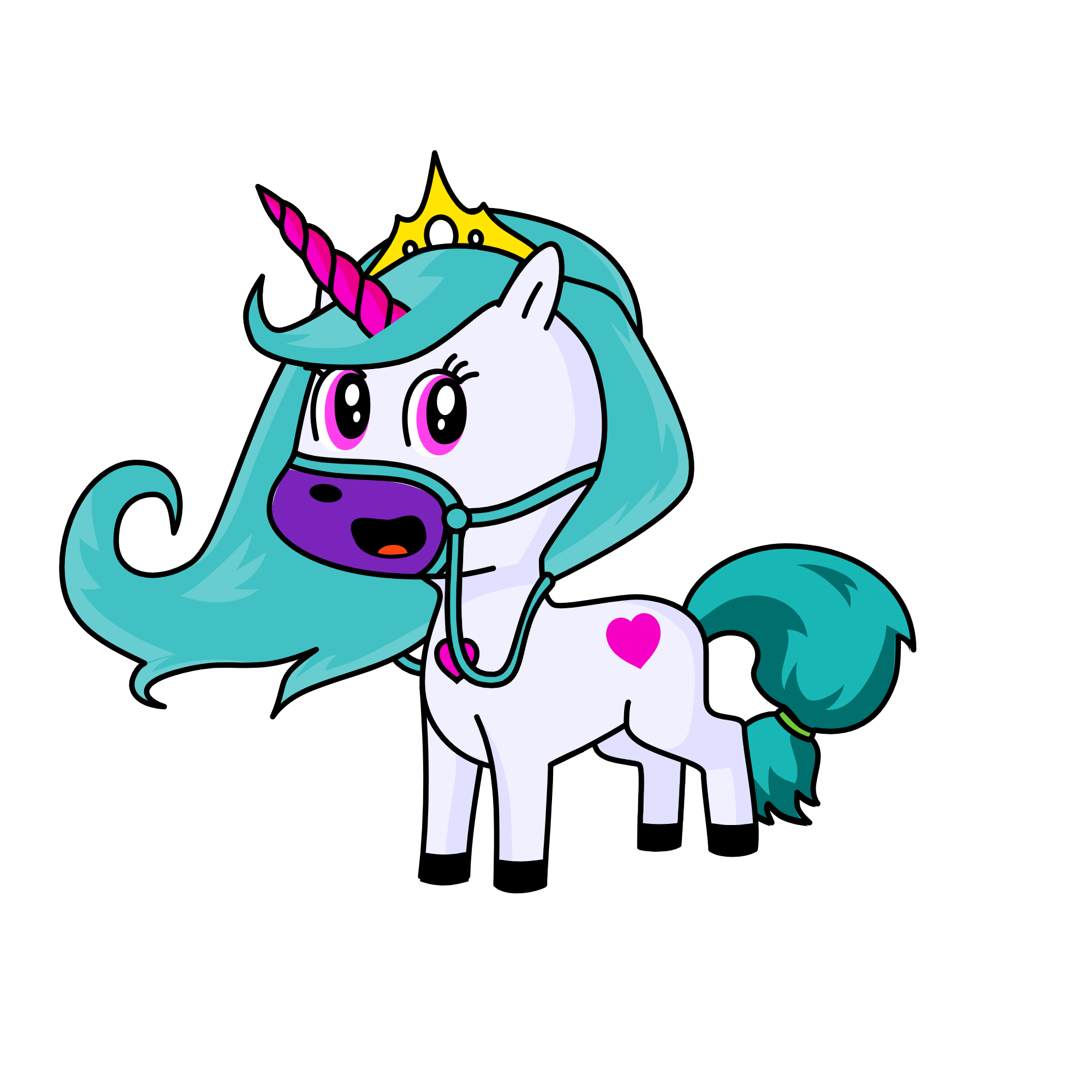 heihei, the unicorn