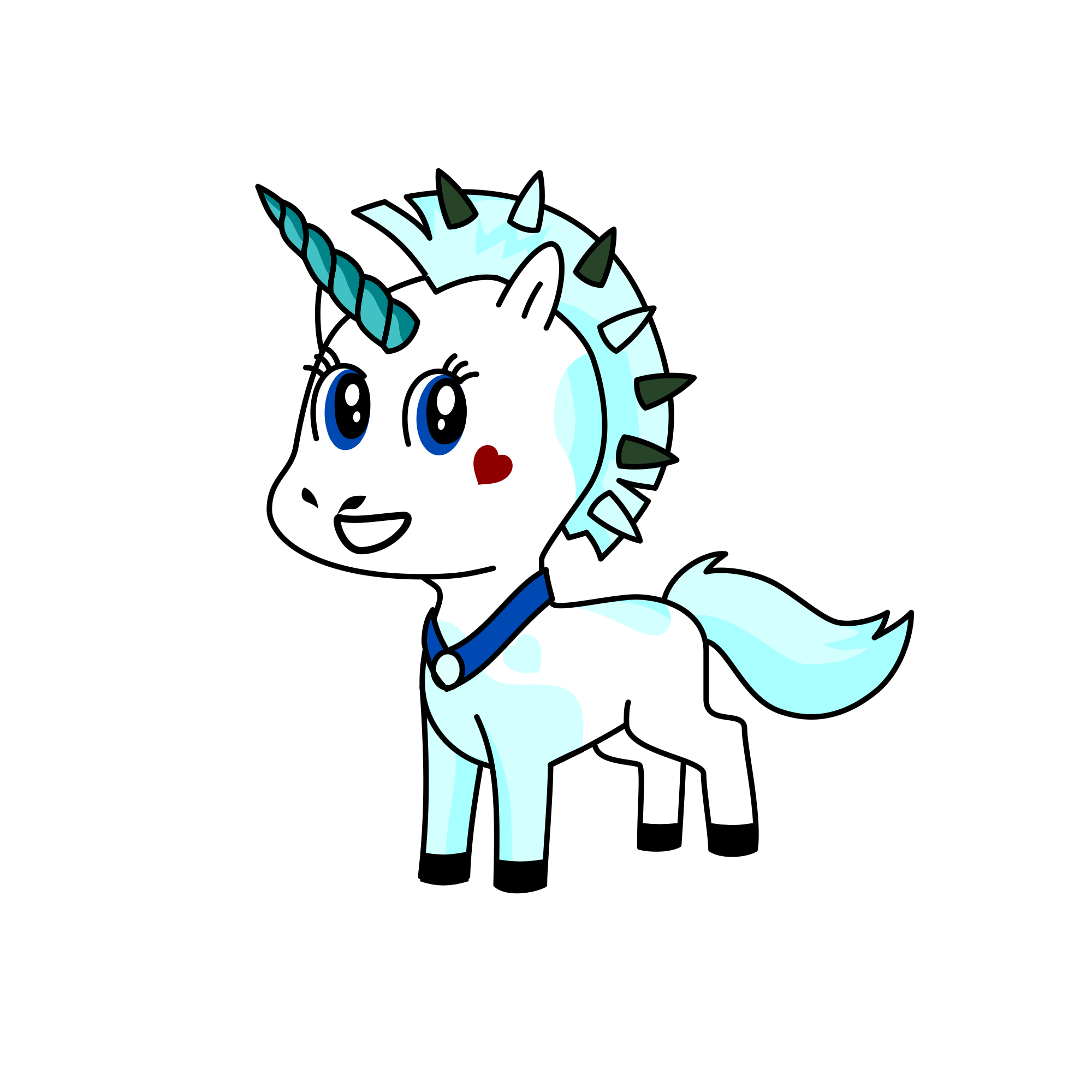 Agwa, the unicorn