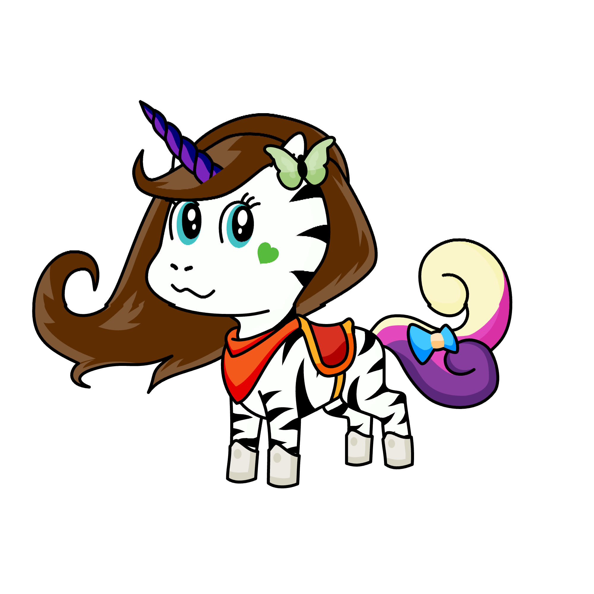 Nieve, the unicorn