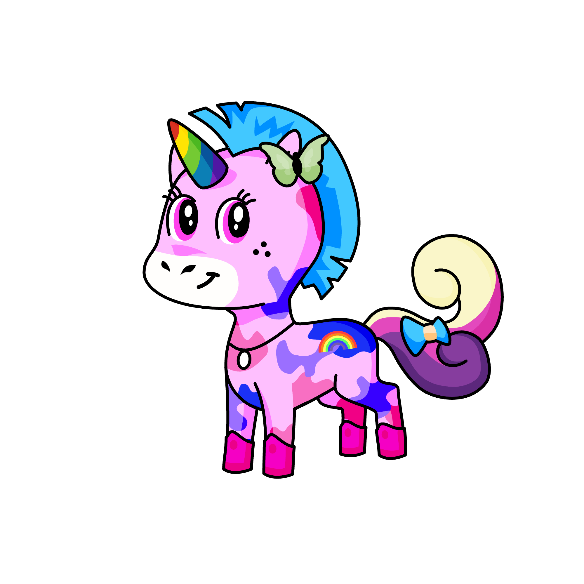 Niebe., the unicorn