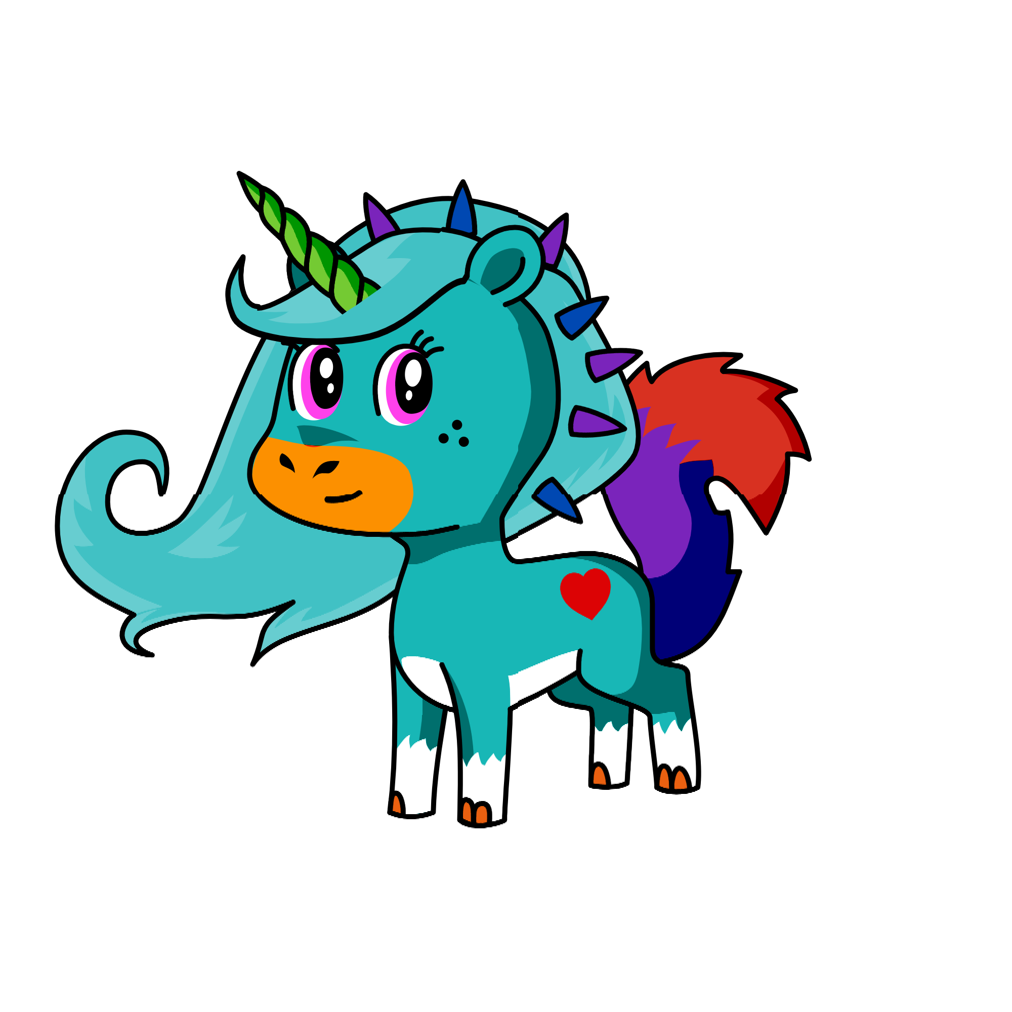 T, the unicorn
