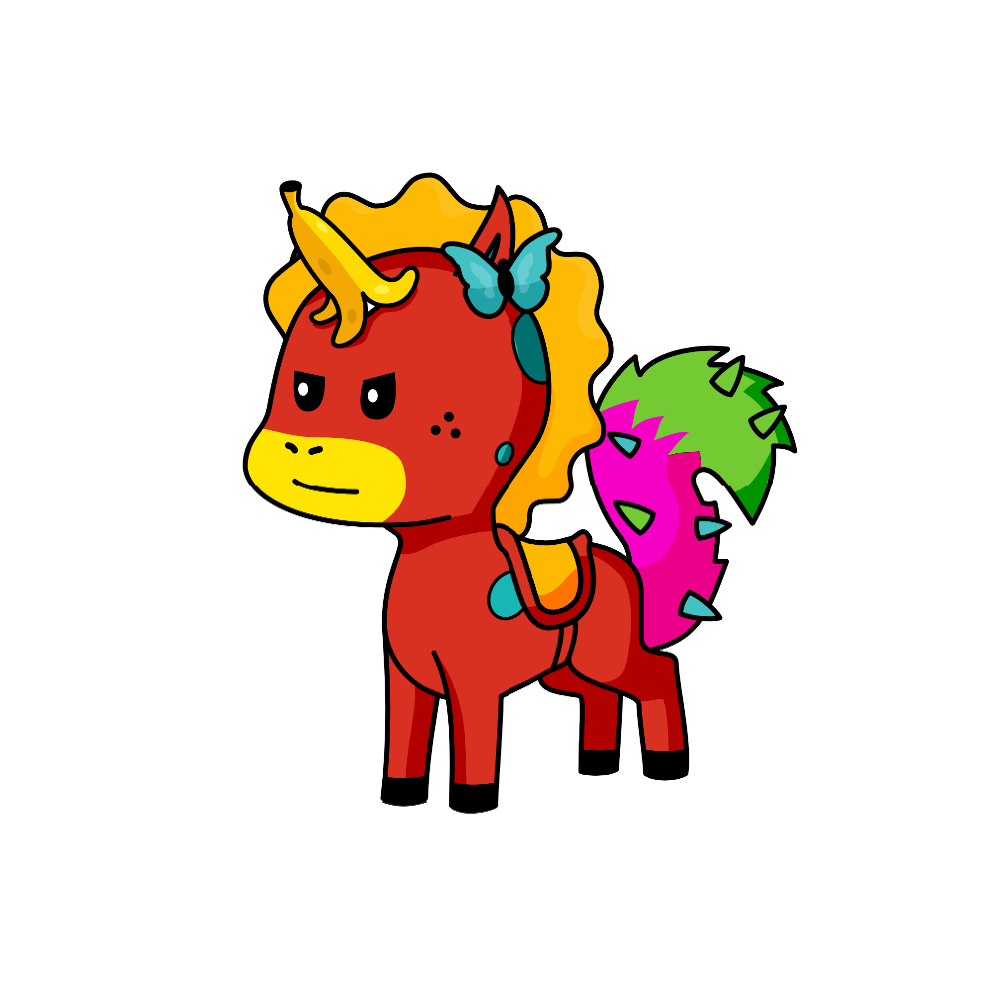 Wimbgpouioui, the unicorn