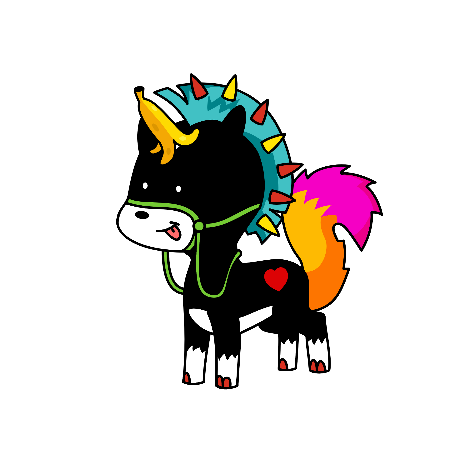 Miedo, the unicorn