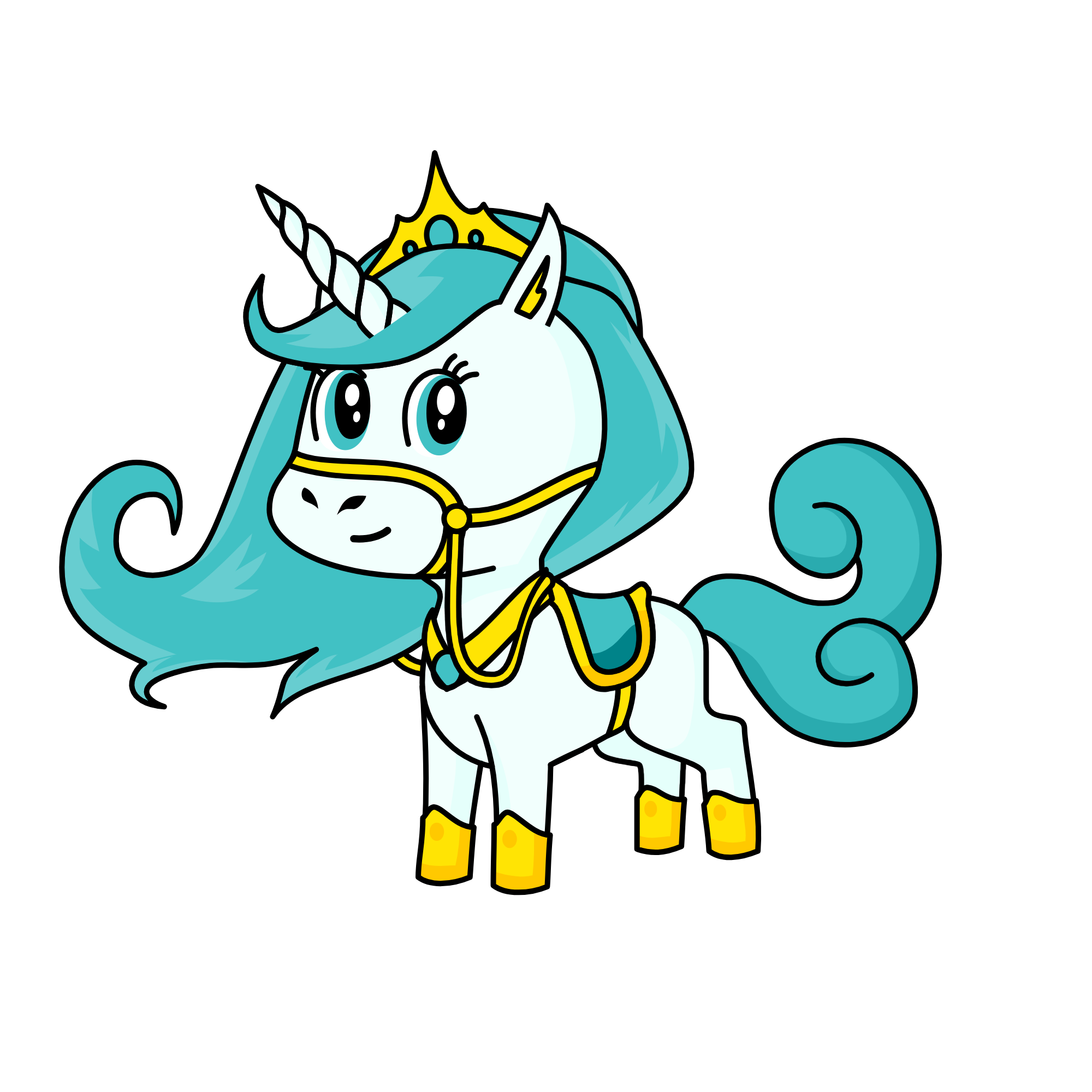 Miss Bitchy, the unicorn