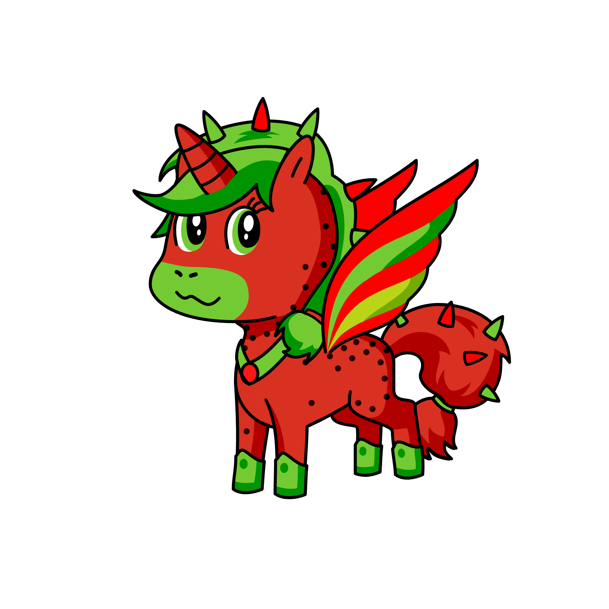 watermelon, the unicorn
