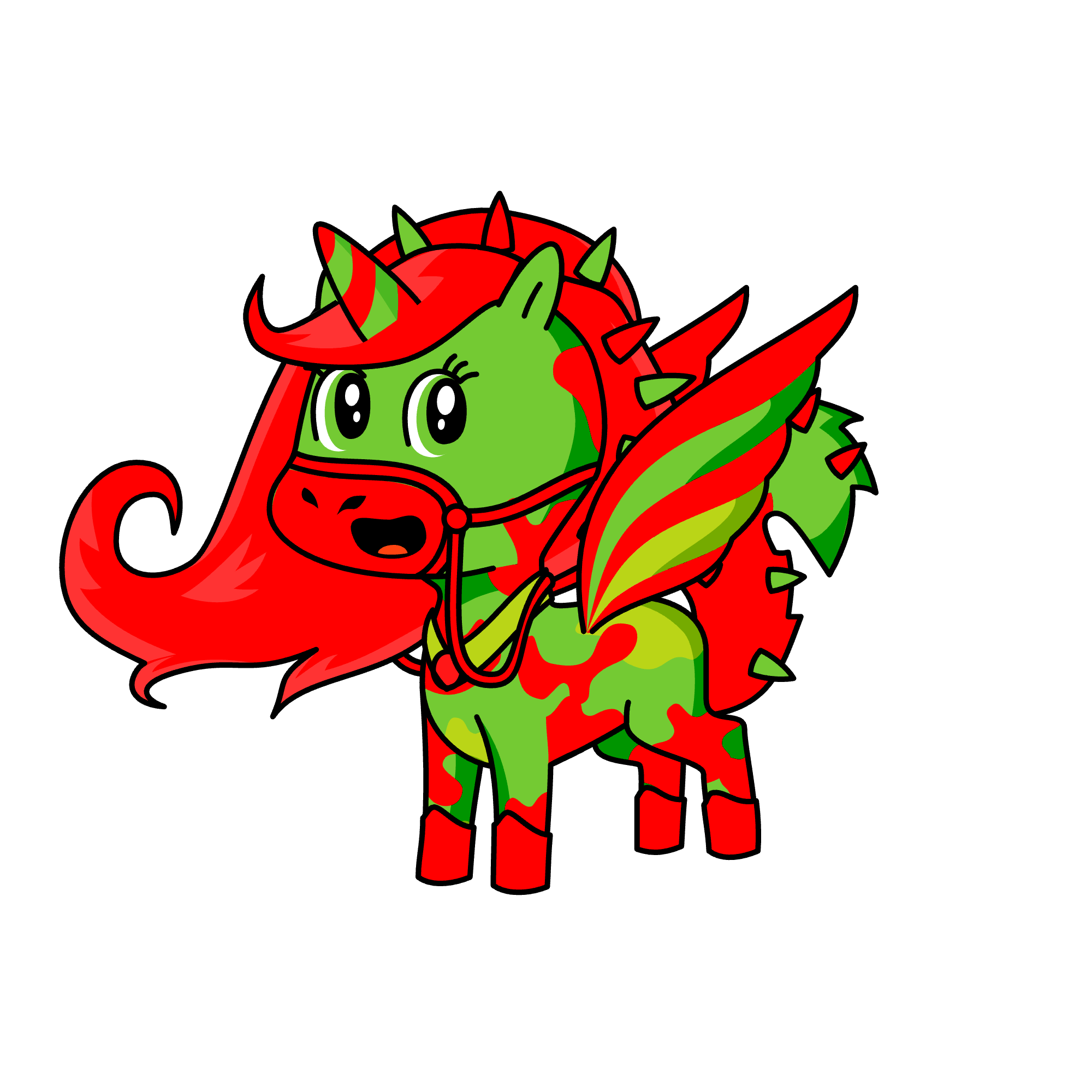 chirstmas, the unicorn
