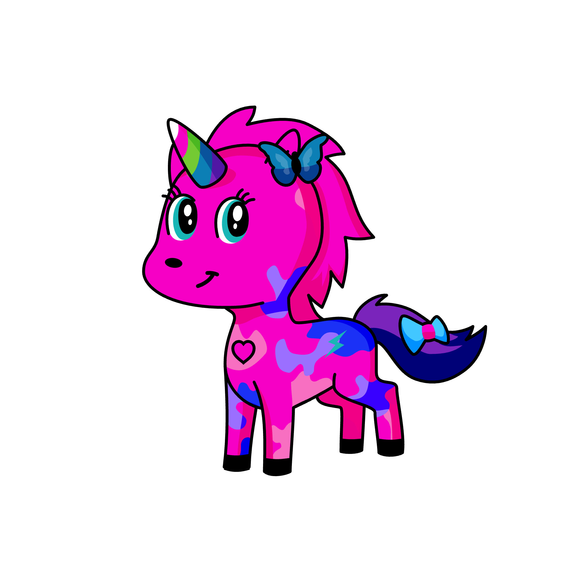 Nube, the unicorn