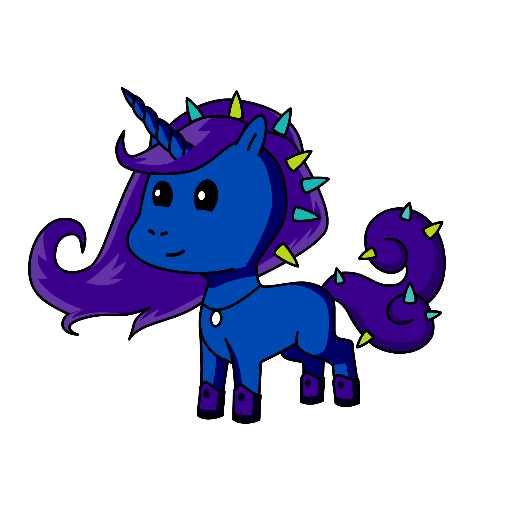 Queen solstice, the unicorn