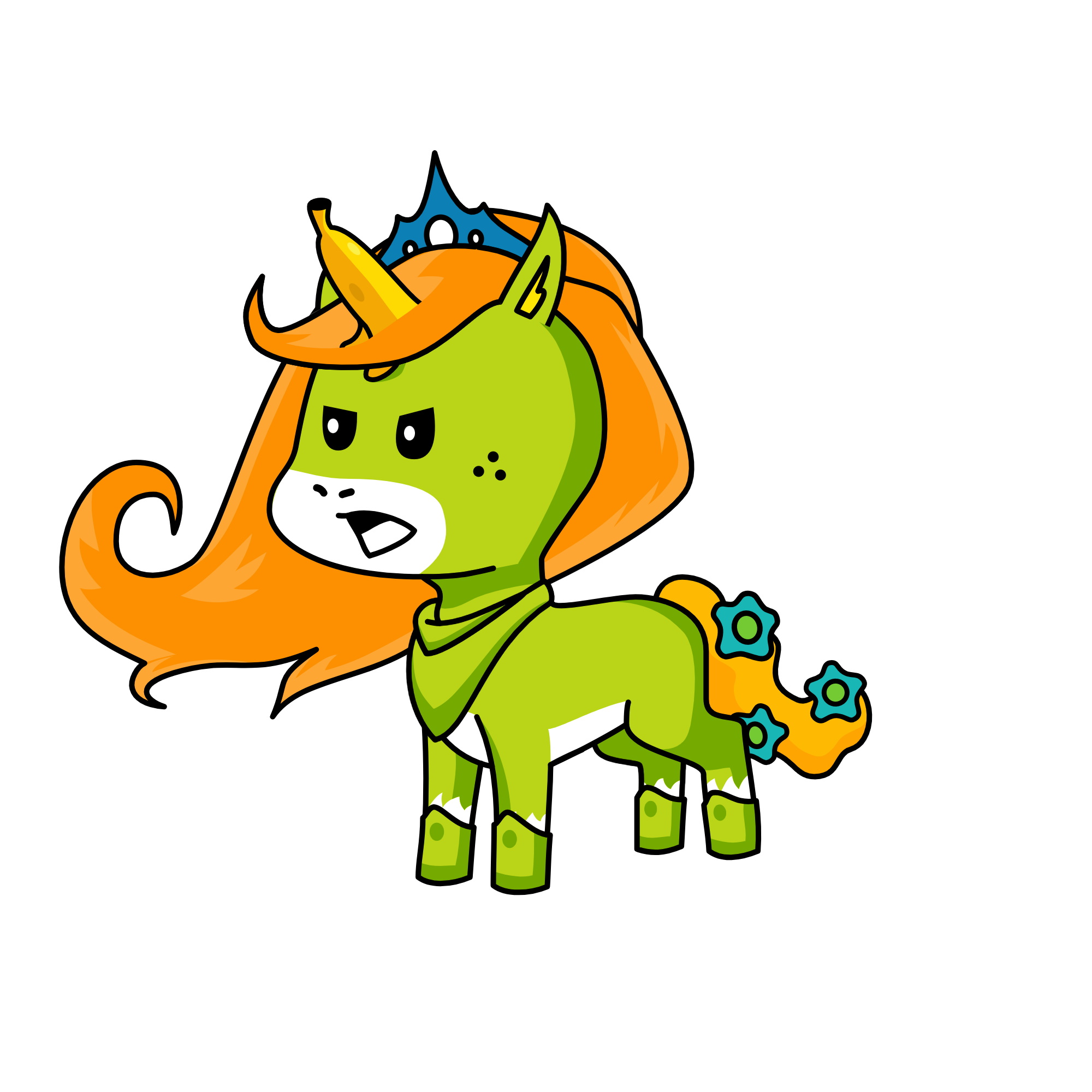 Sunny, the unicorn
