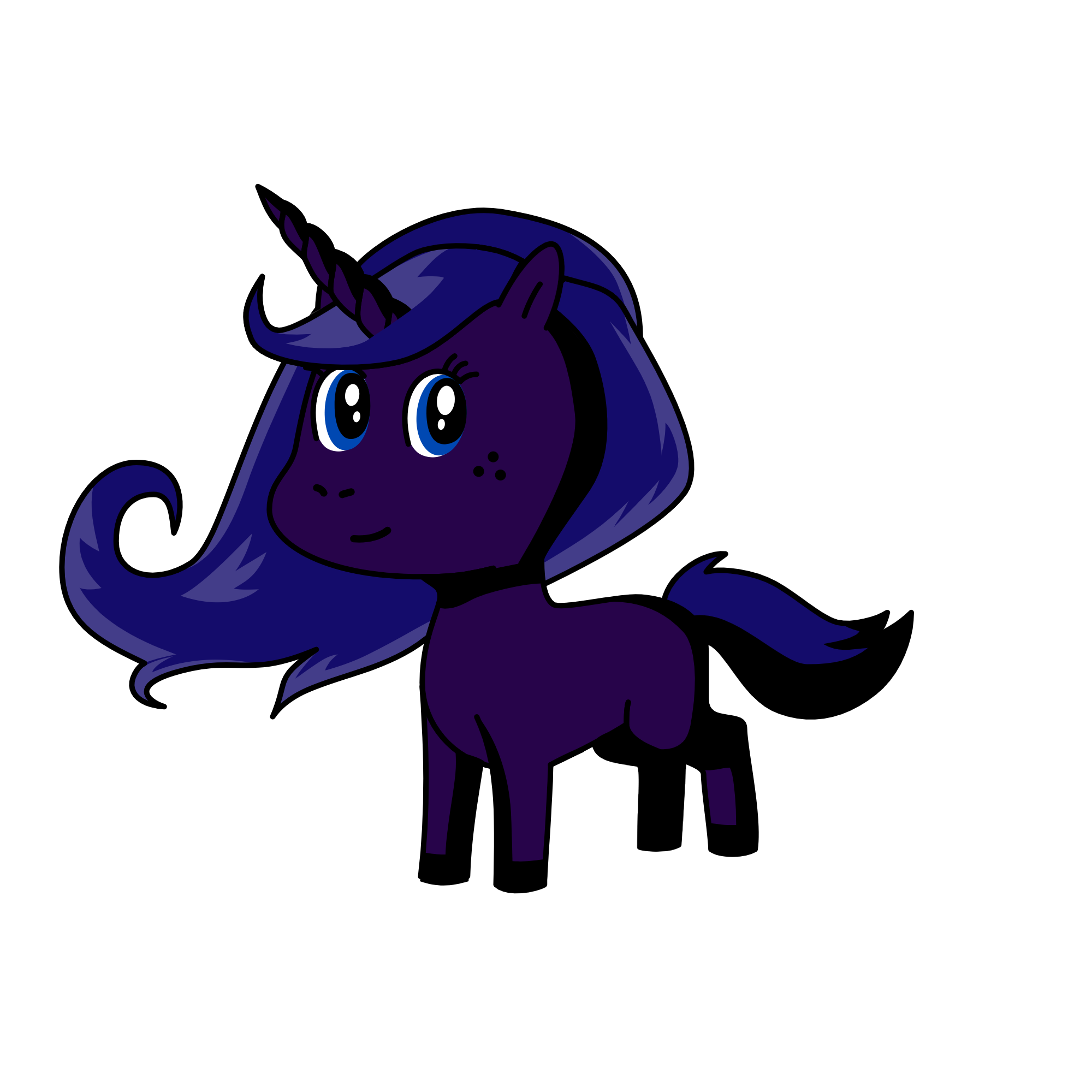 princess luna, the unicorn