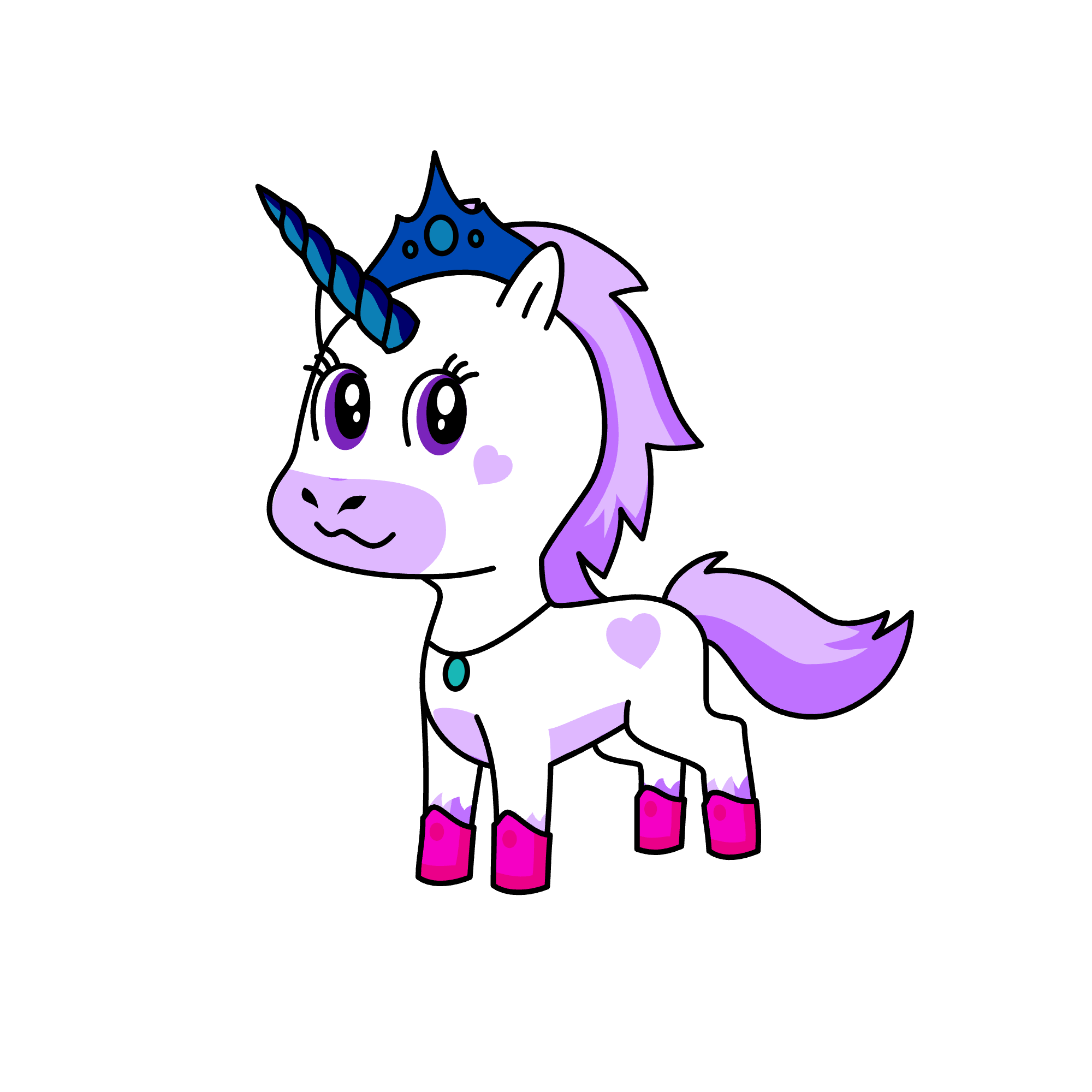 Lovely💝, the unicorn