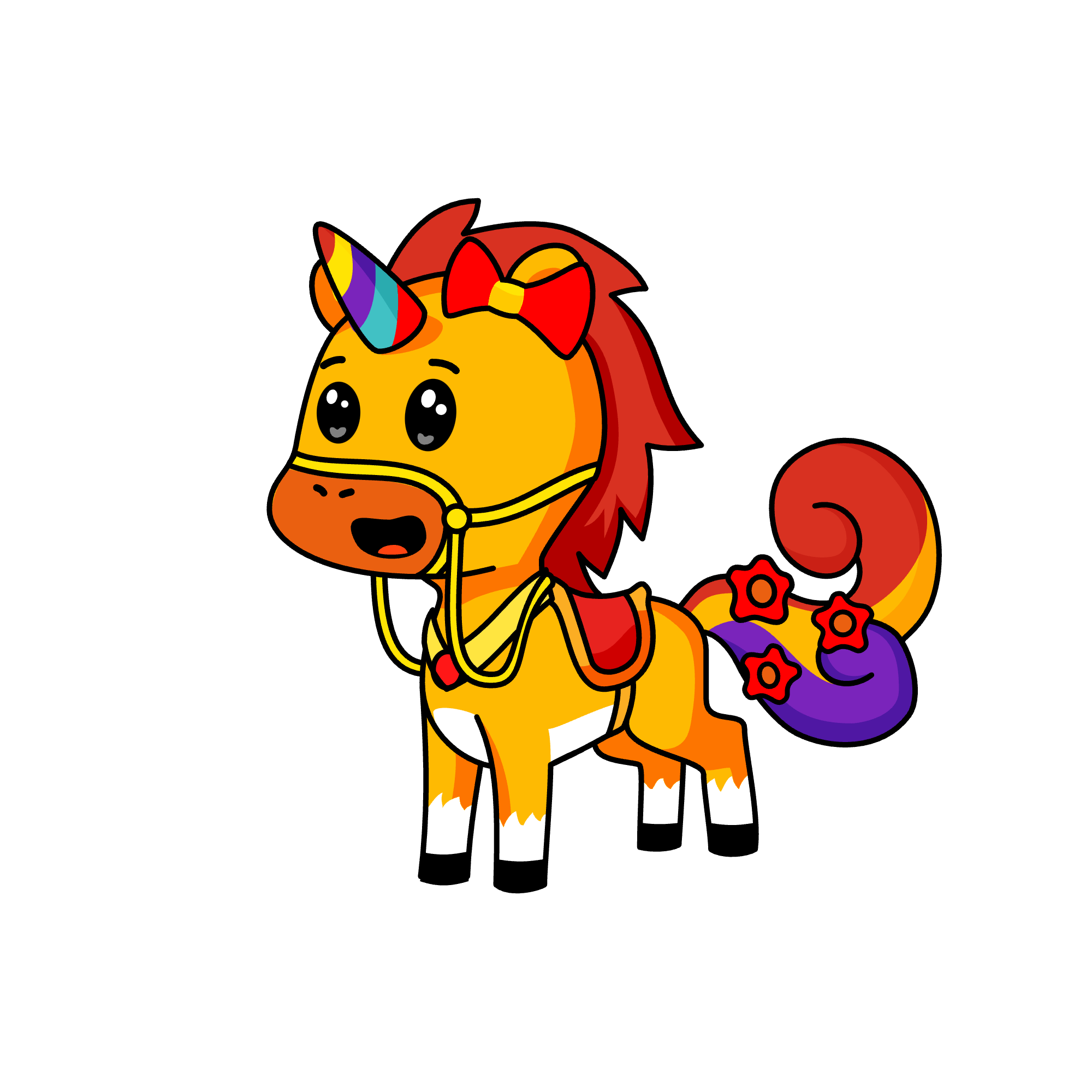 Unicorn dễ thương Luna, the unicorn