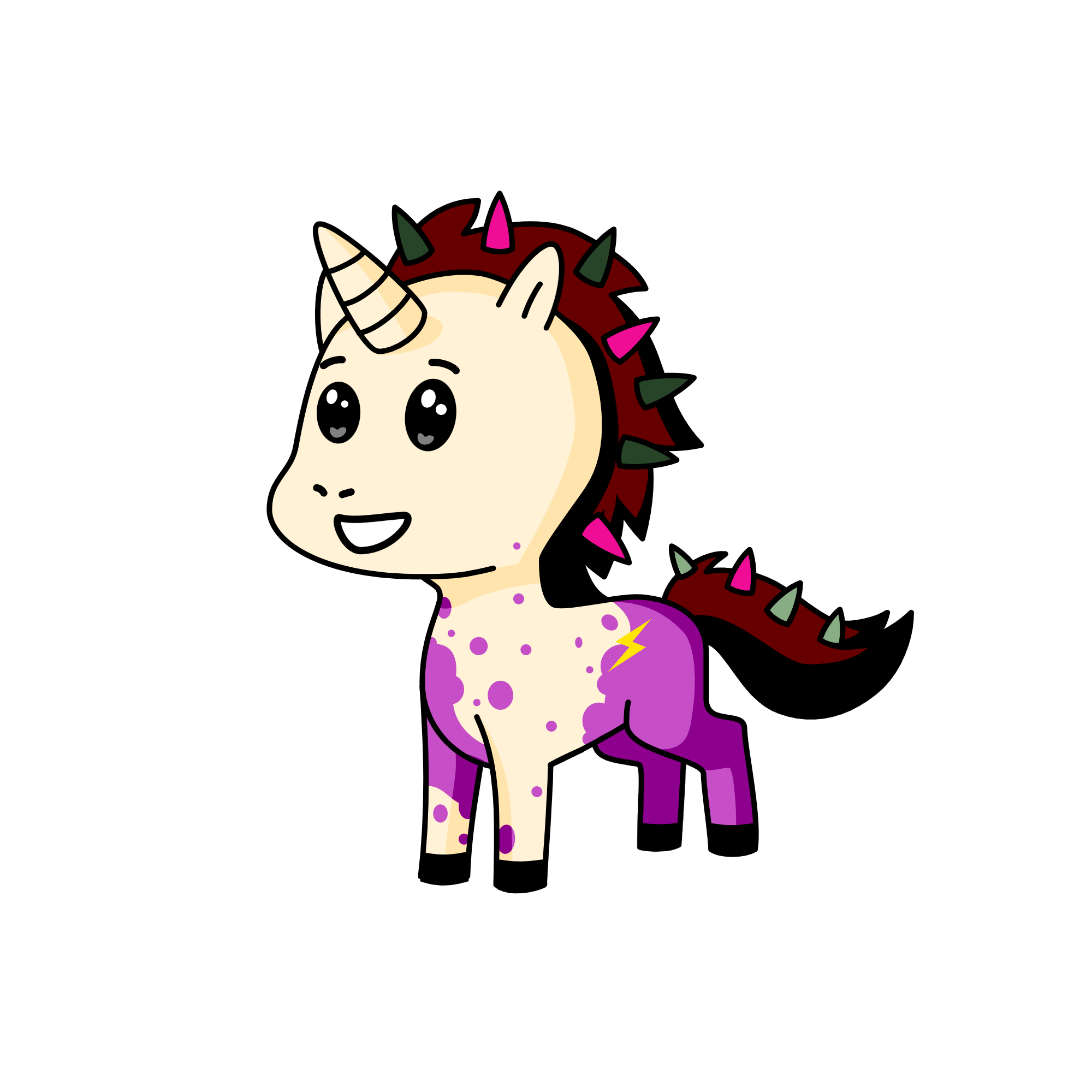 Evander, the unicorn