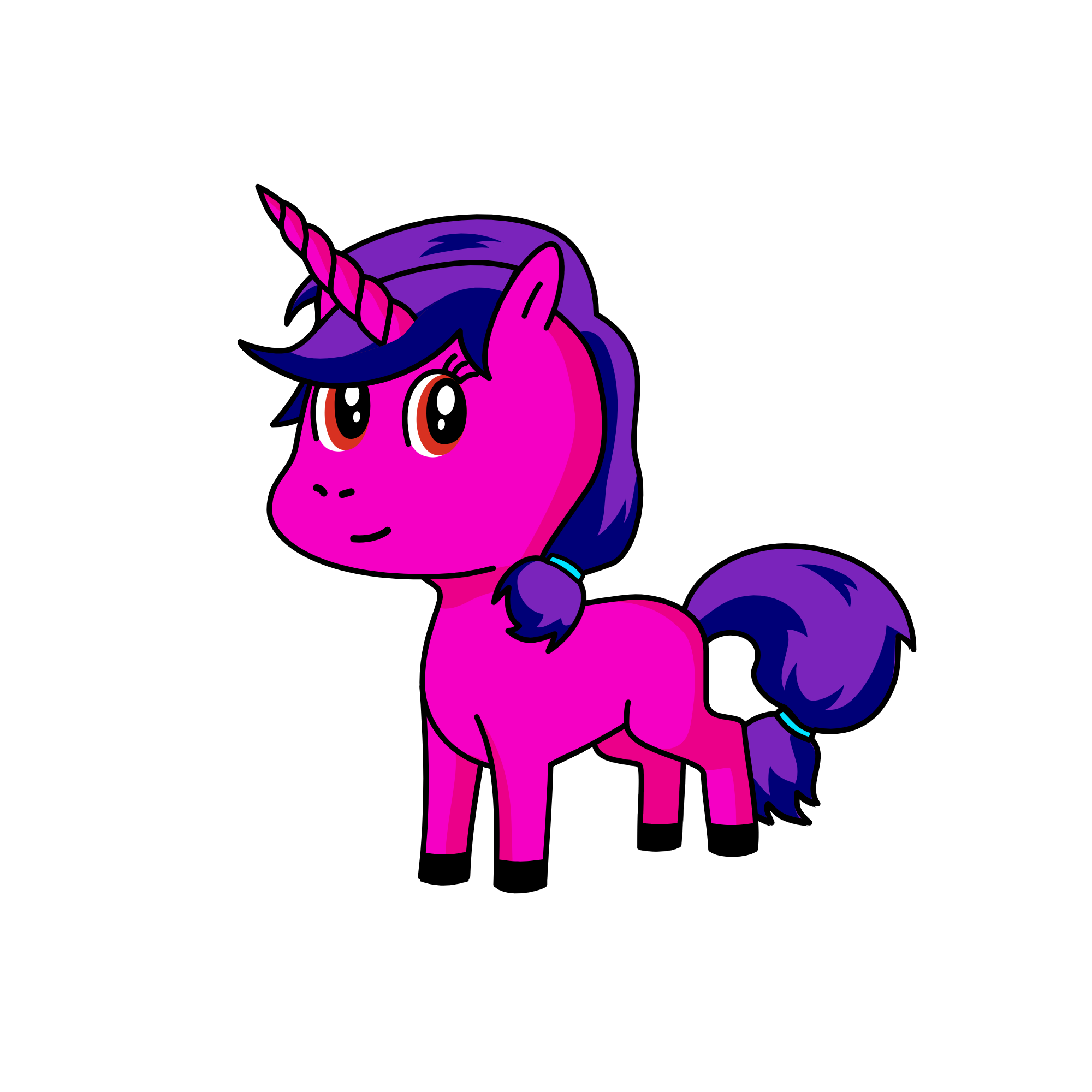 Mrs. Worrysom, the unicorn
