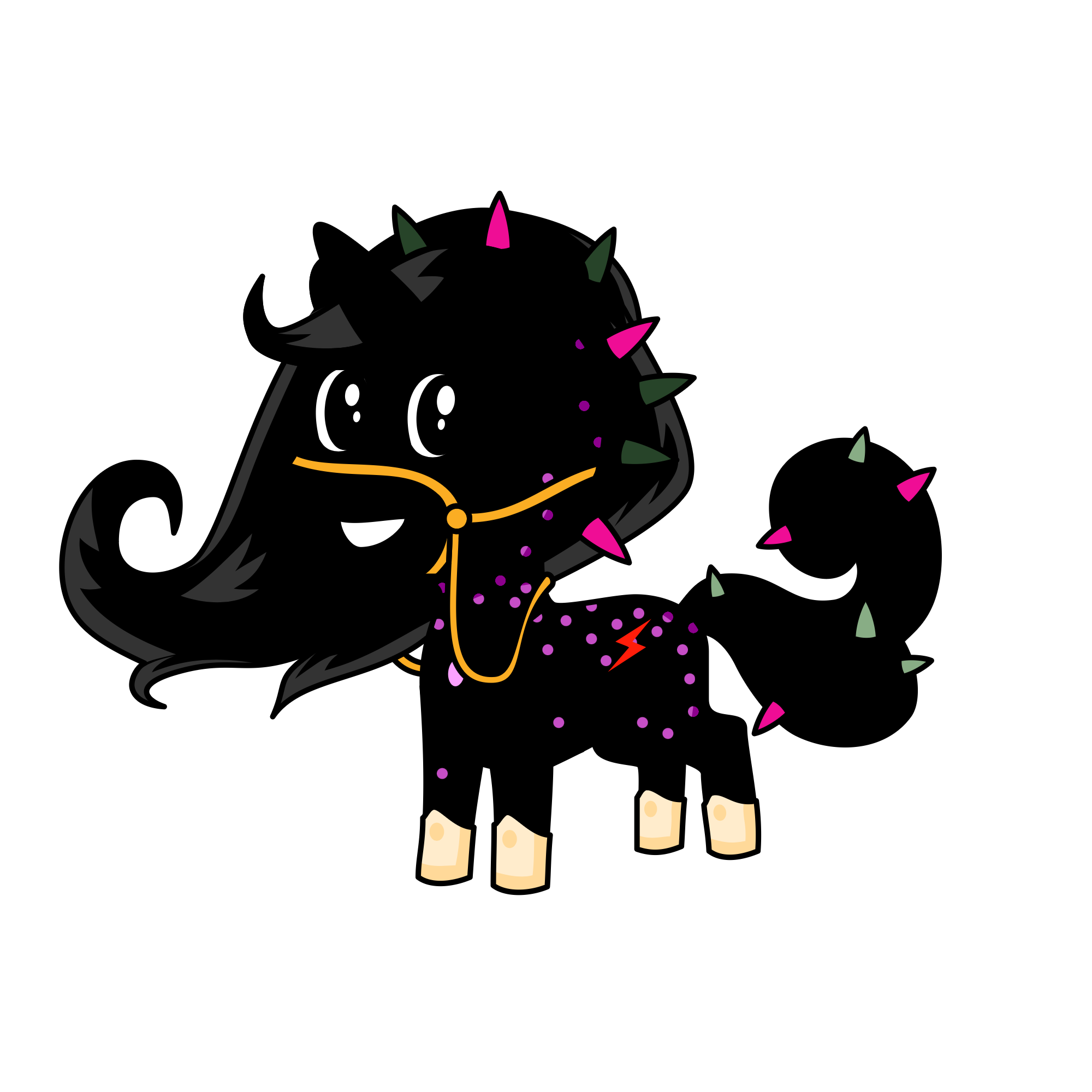 Midnight, the unicorn