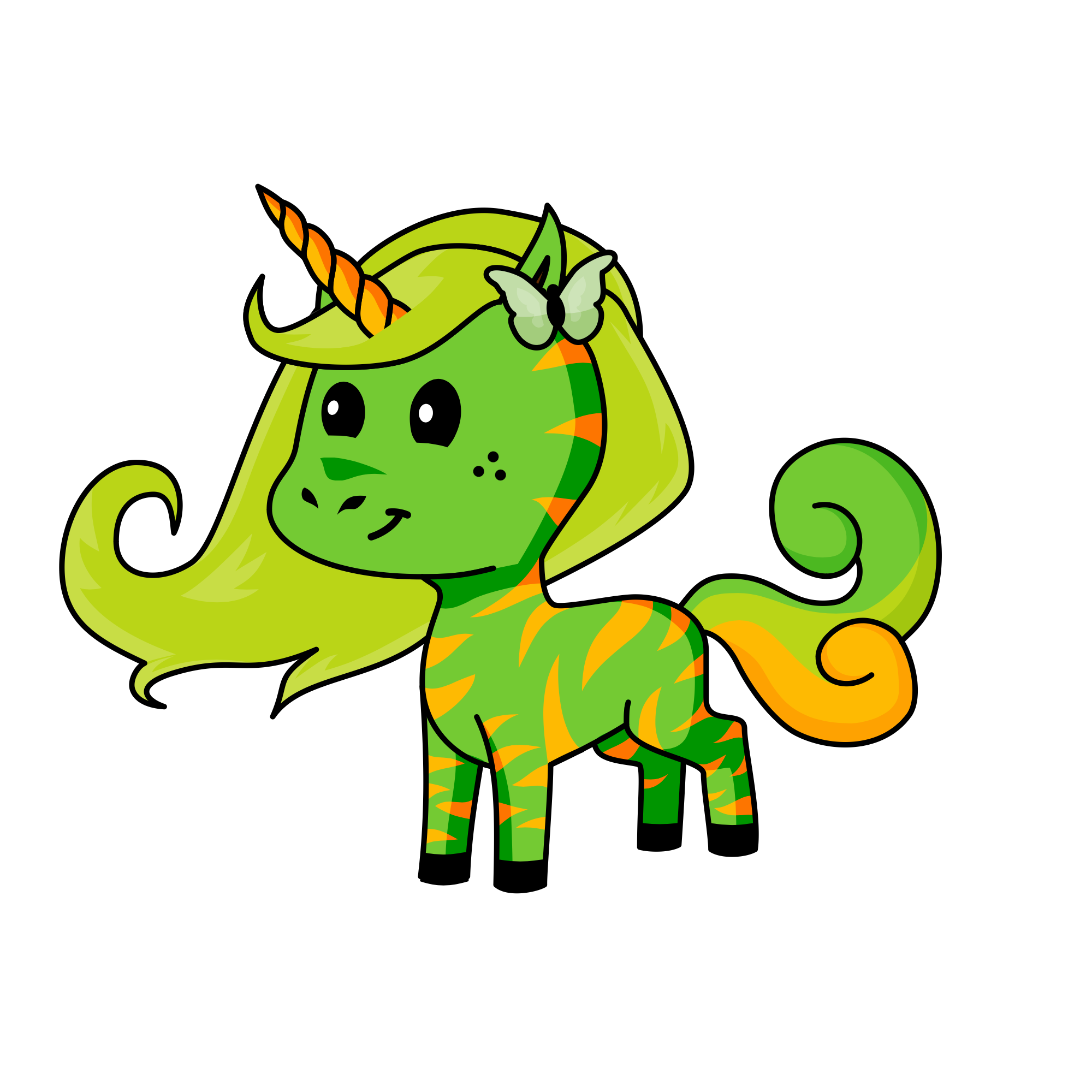 Emaly, the unicorn