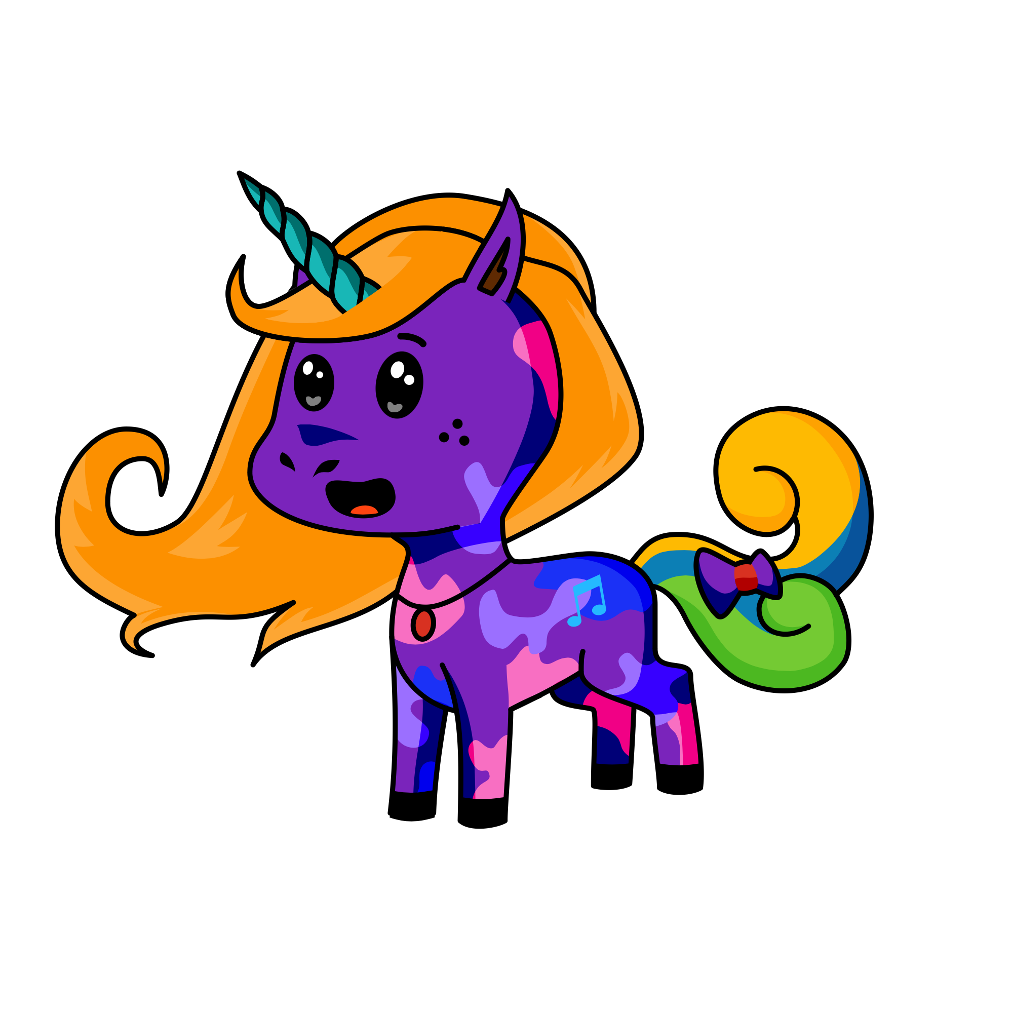 Alice, the unicorn