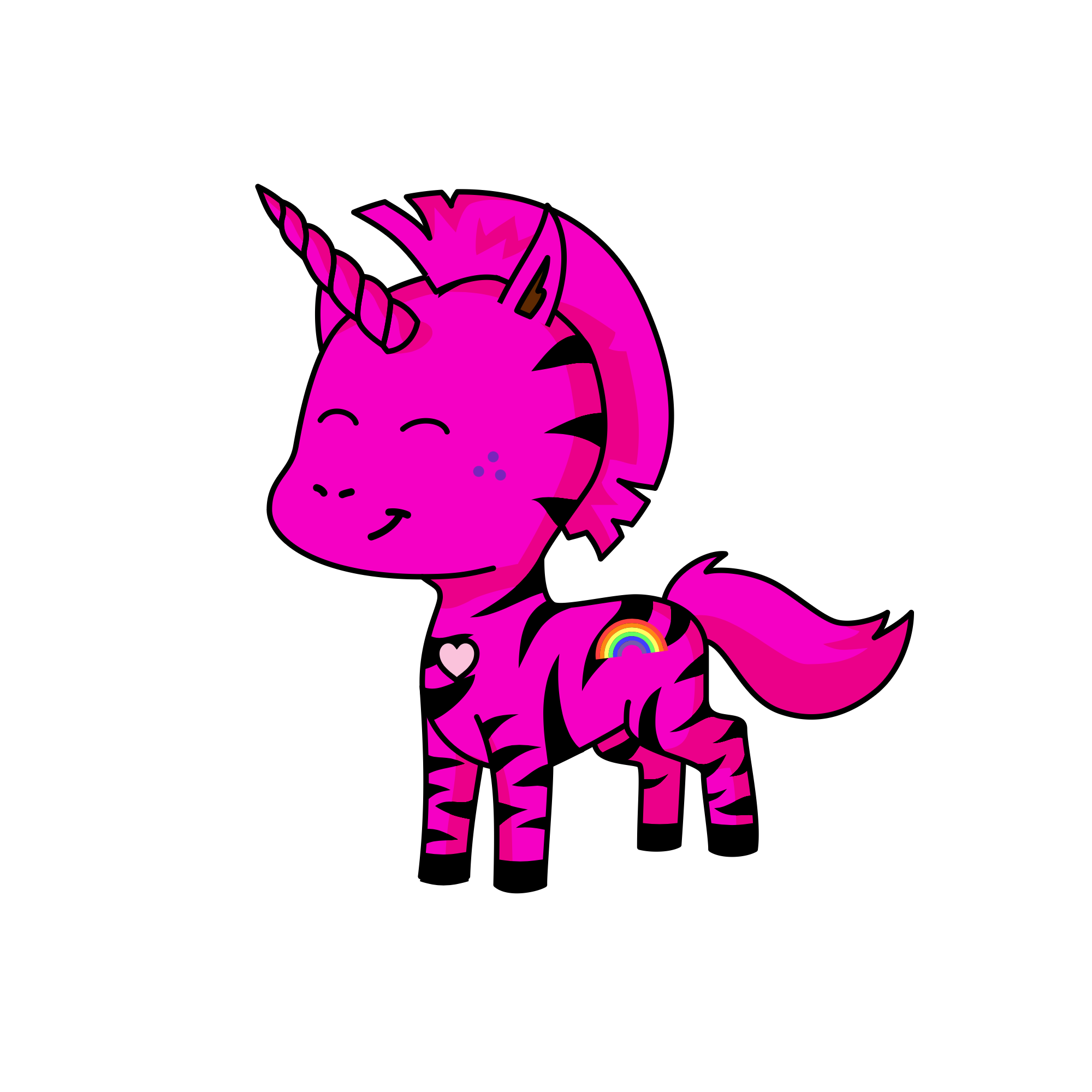 Pinky , the unicorn