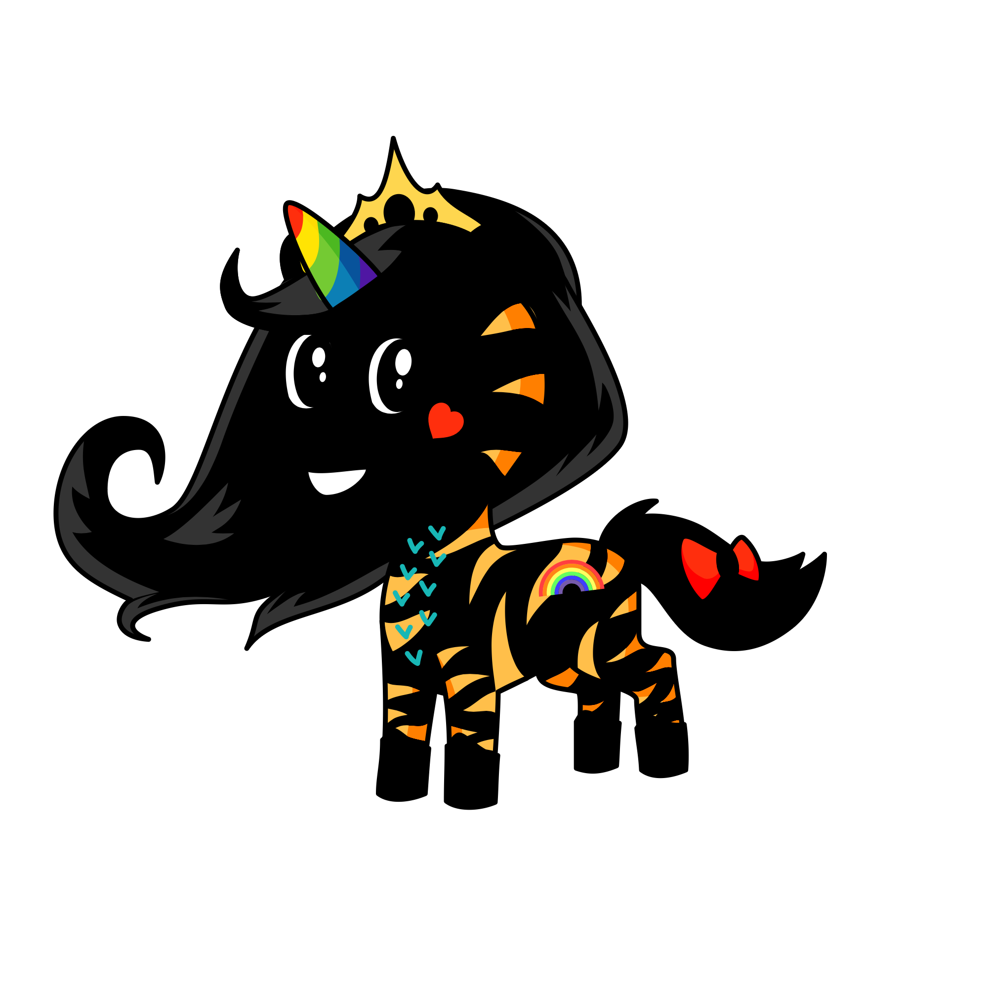 Midnight, the unicorn