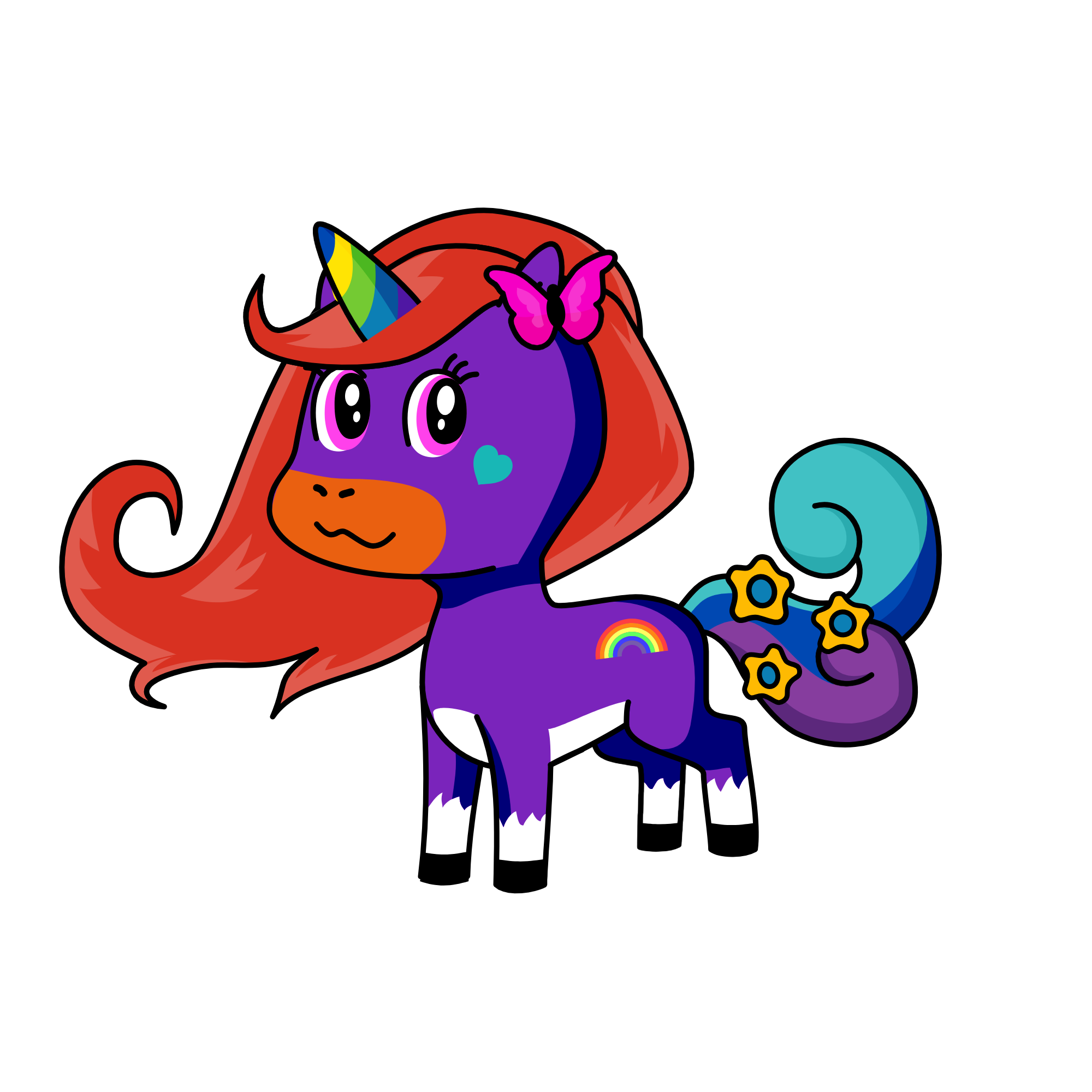 mum, the unicorn