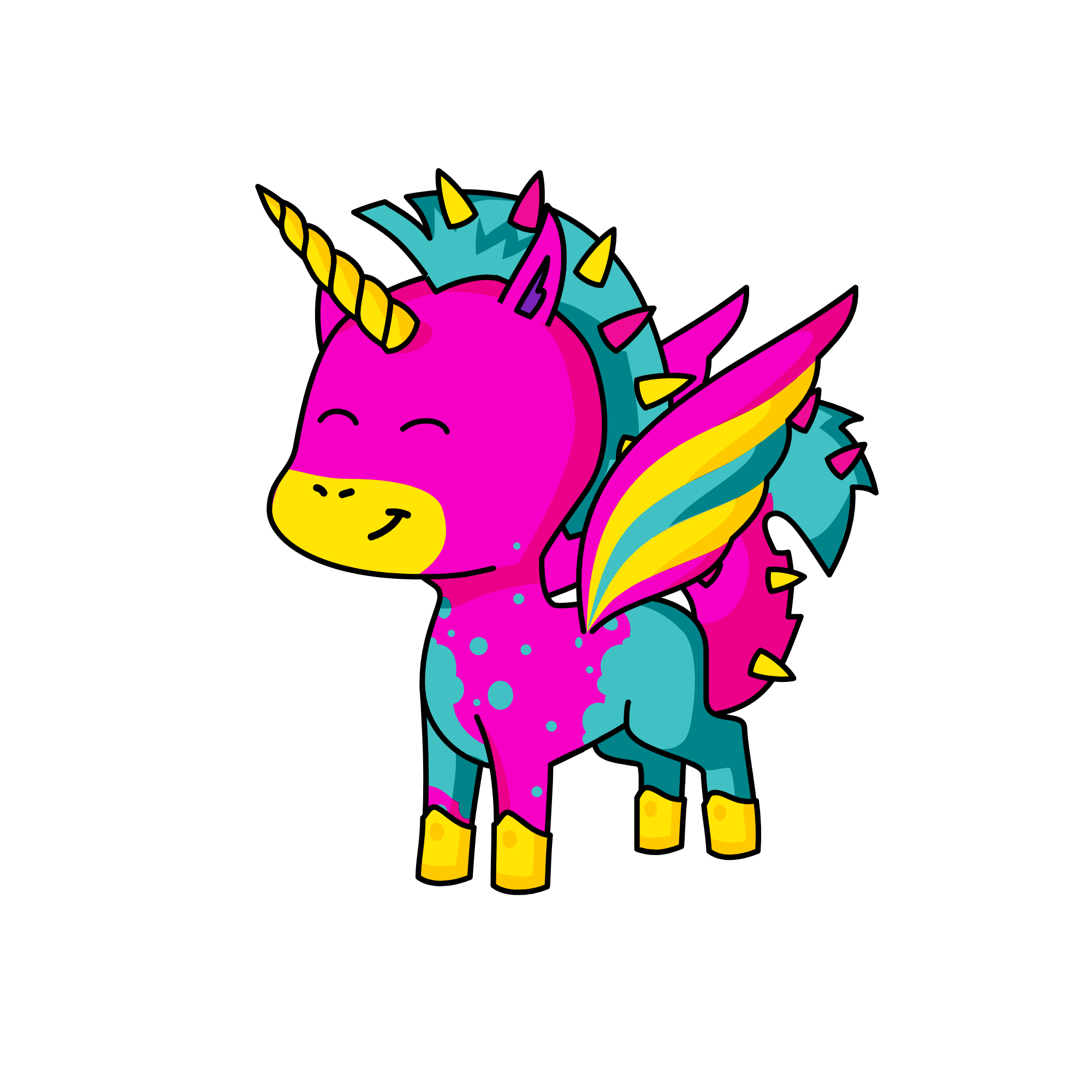 Jazzy, the unicorn