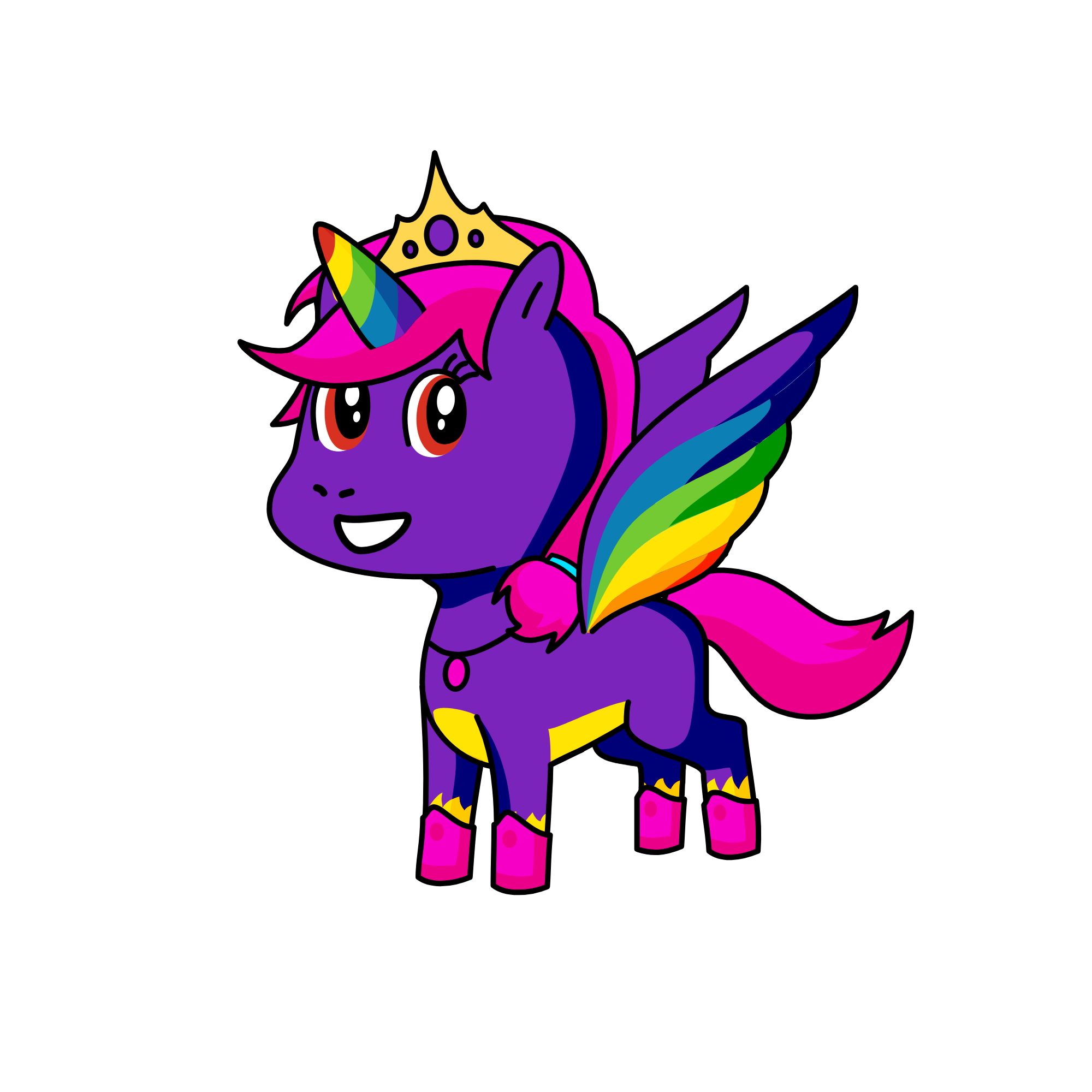 Alice, the unicorn