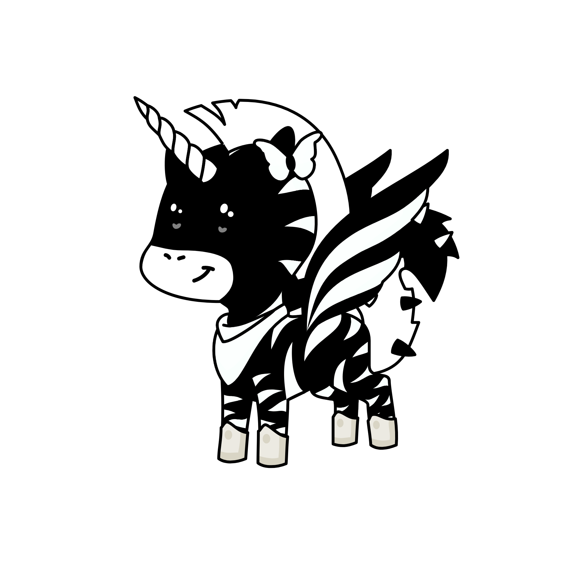 Zebracorn, the unicorn