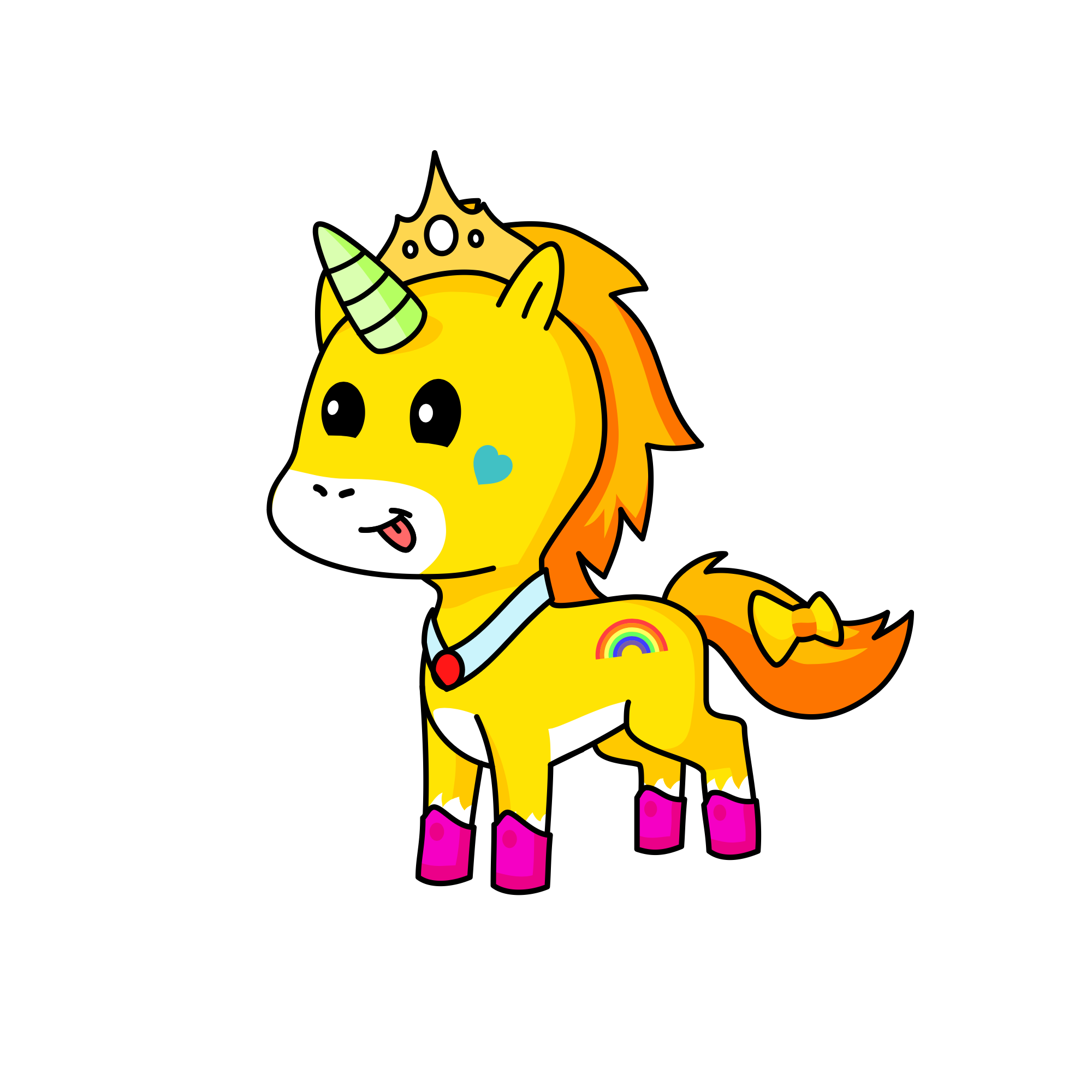 Ellie, the unicorn