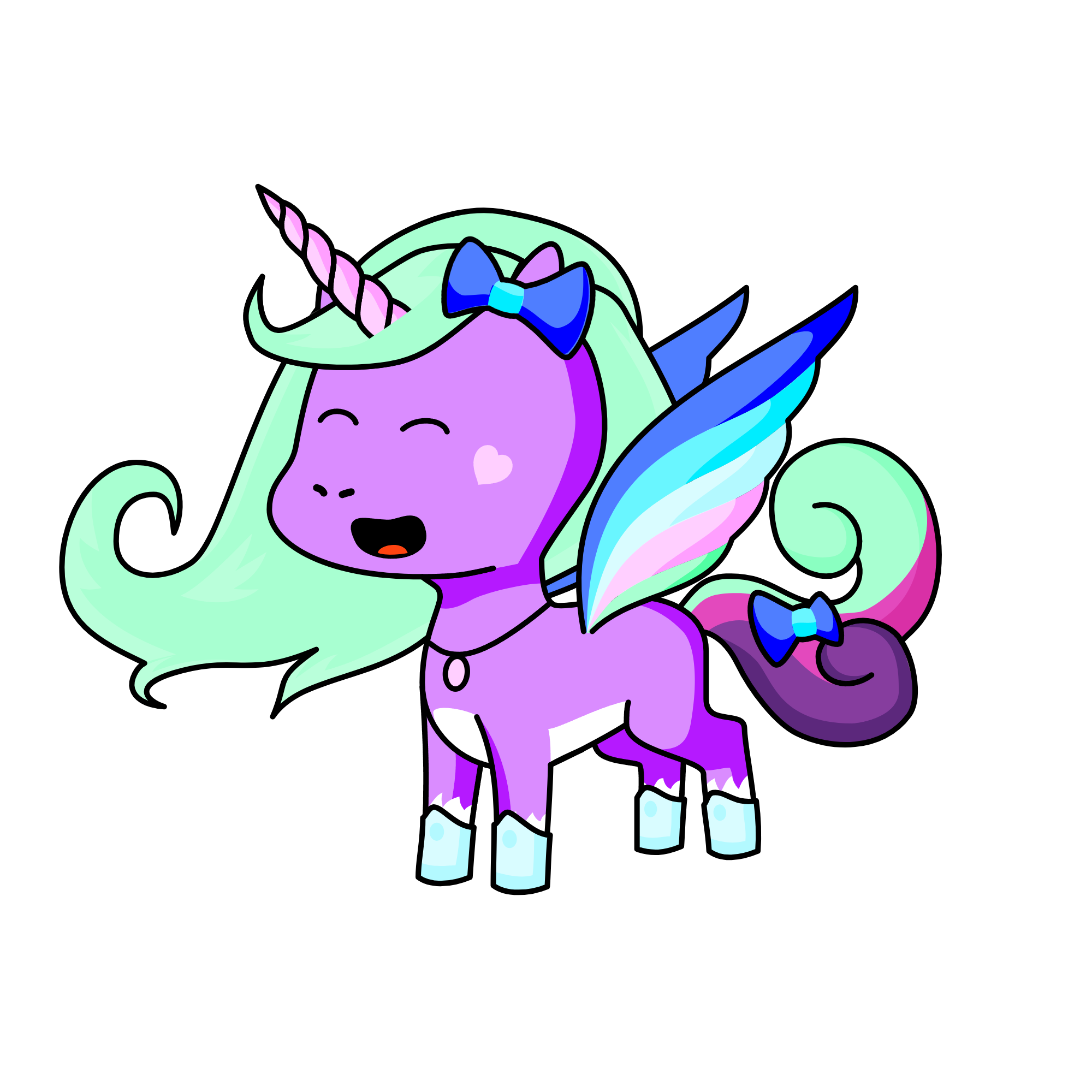 Misty, the unicorn