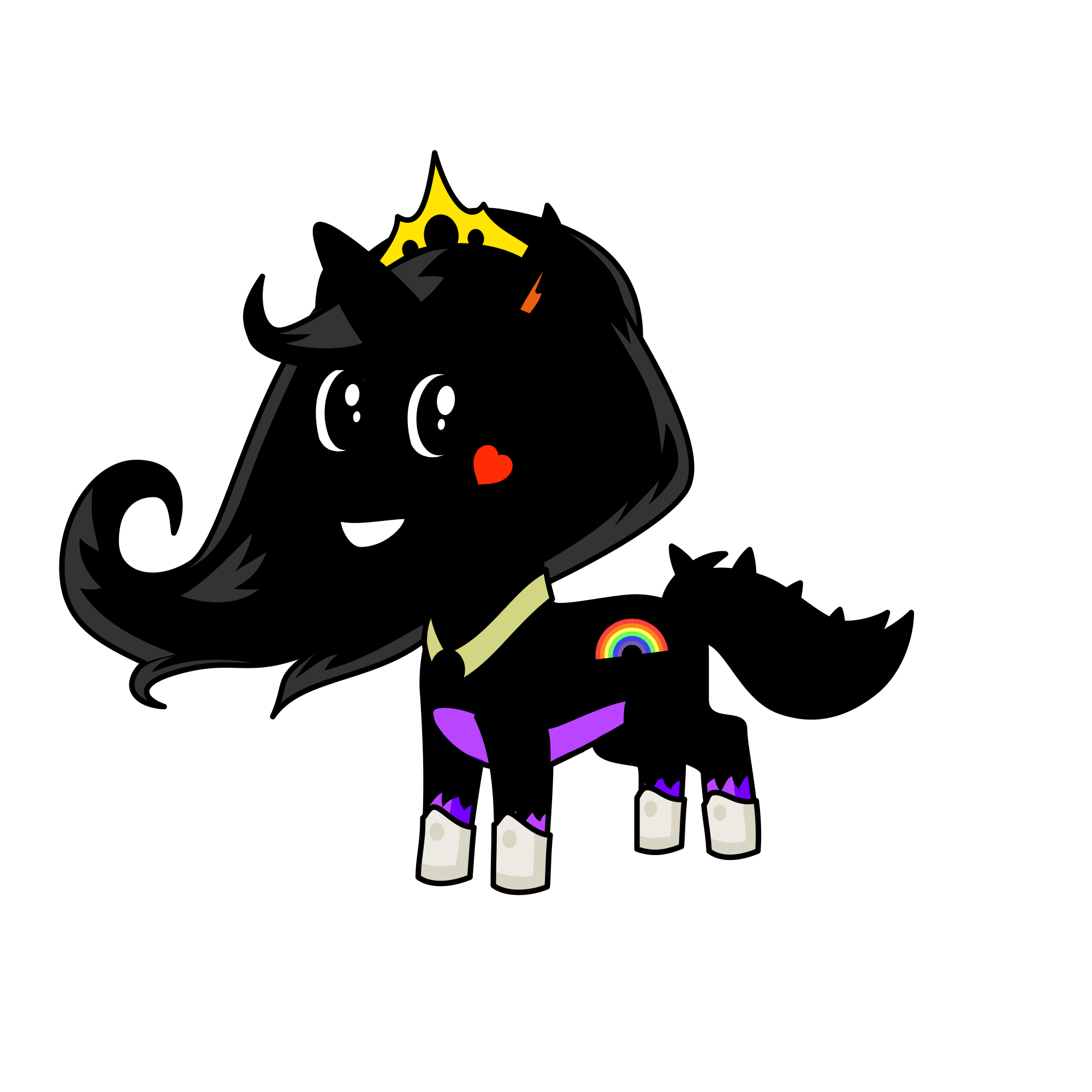 Midnight, the unicorn