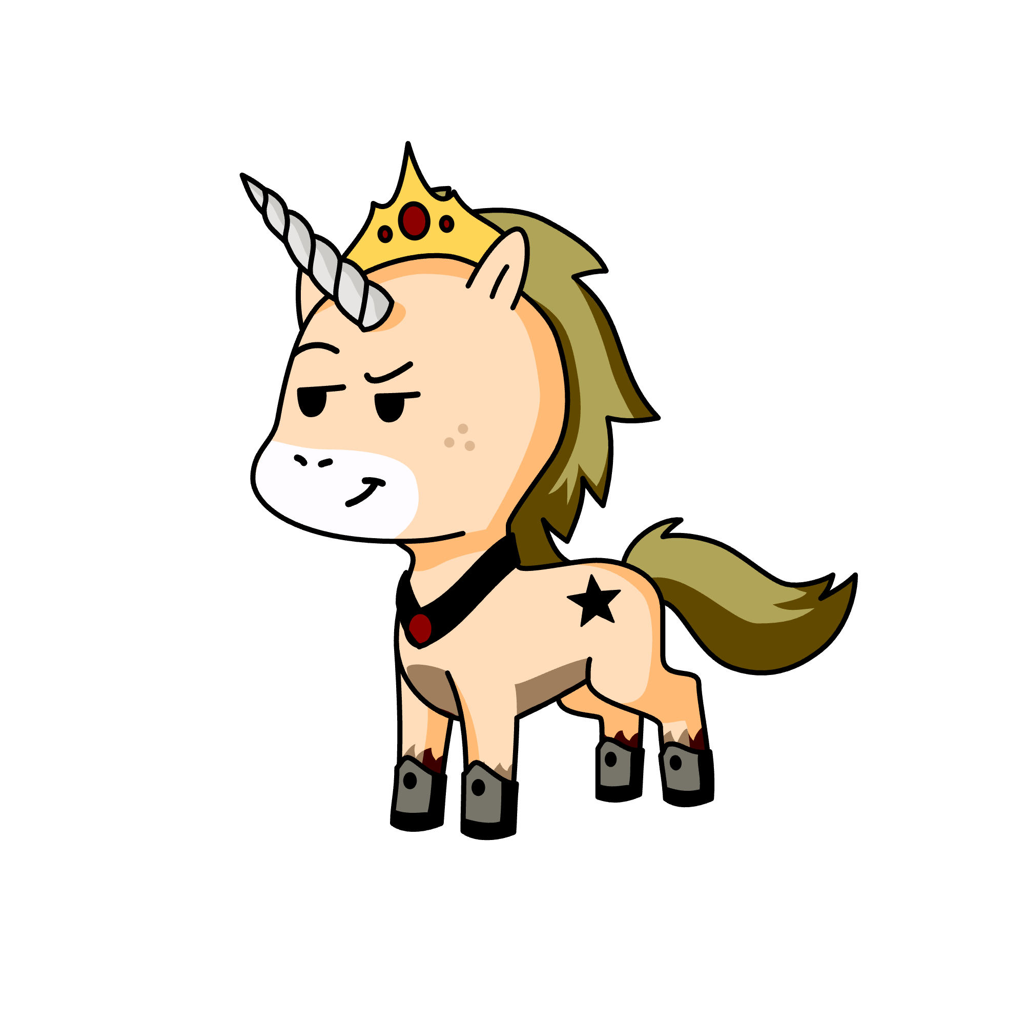 Peeta, the unicorn